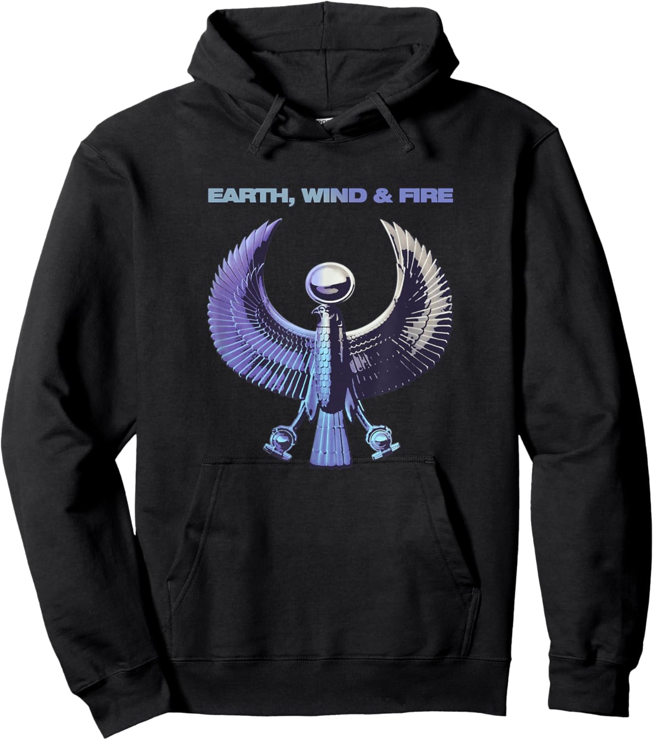 Earth, Wind & Fire Wing Emblem Hoodie - Hoodie | Black
