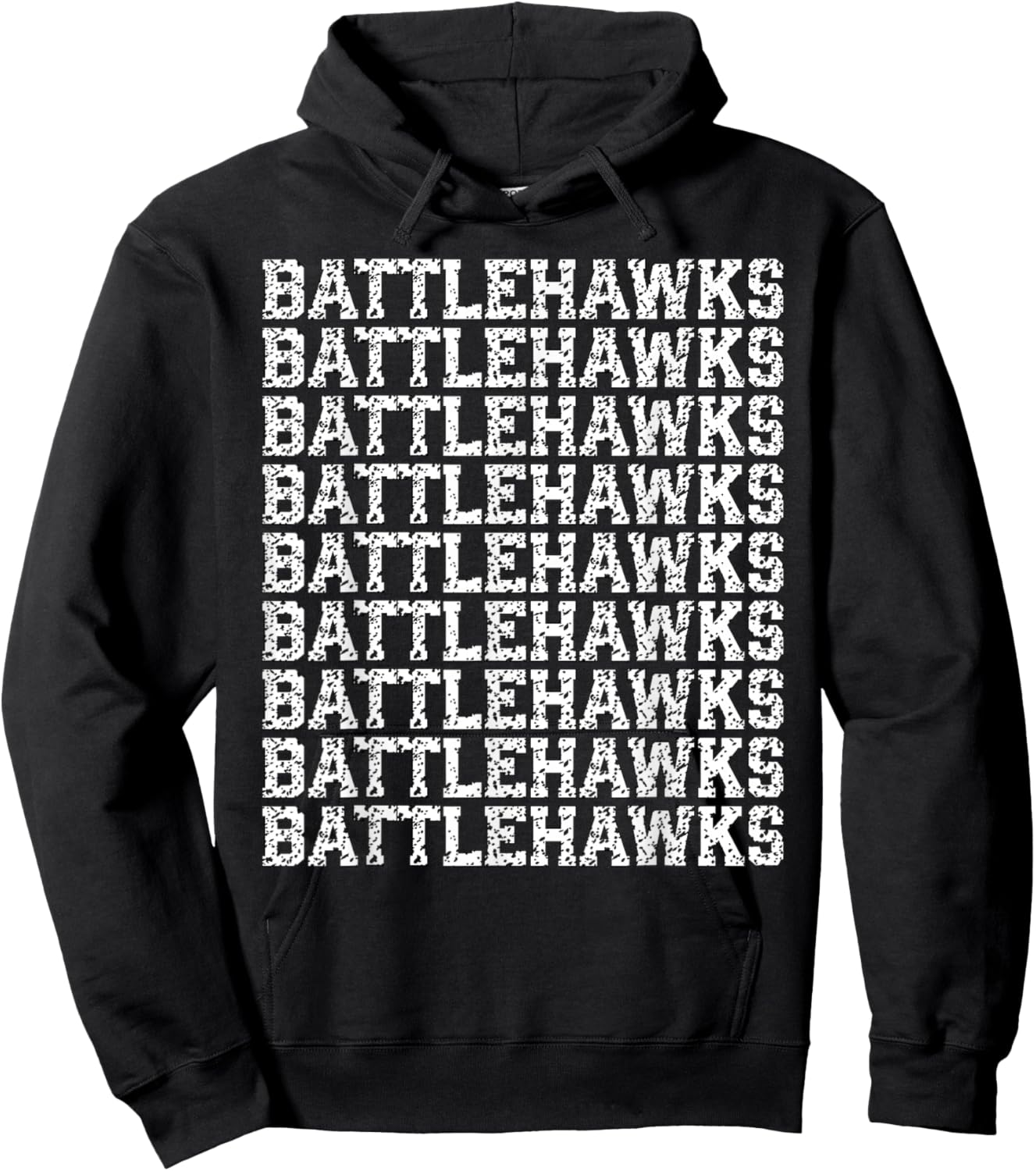 T-Shirt Hoodie - Hoodie | Black