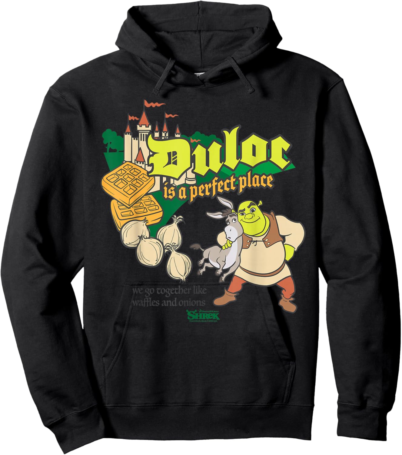 Shrek Duloc is a Perfect Place Hoodie - Hoodie | Black