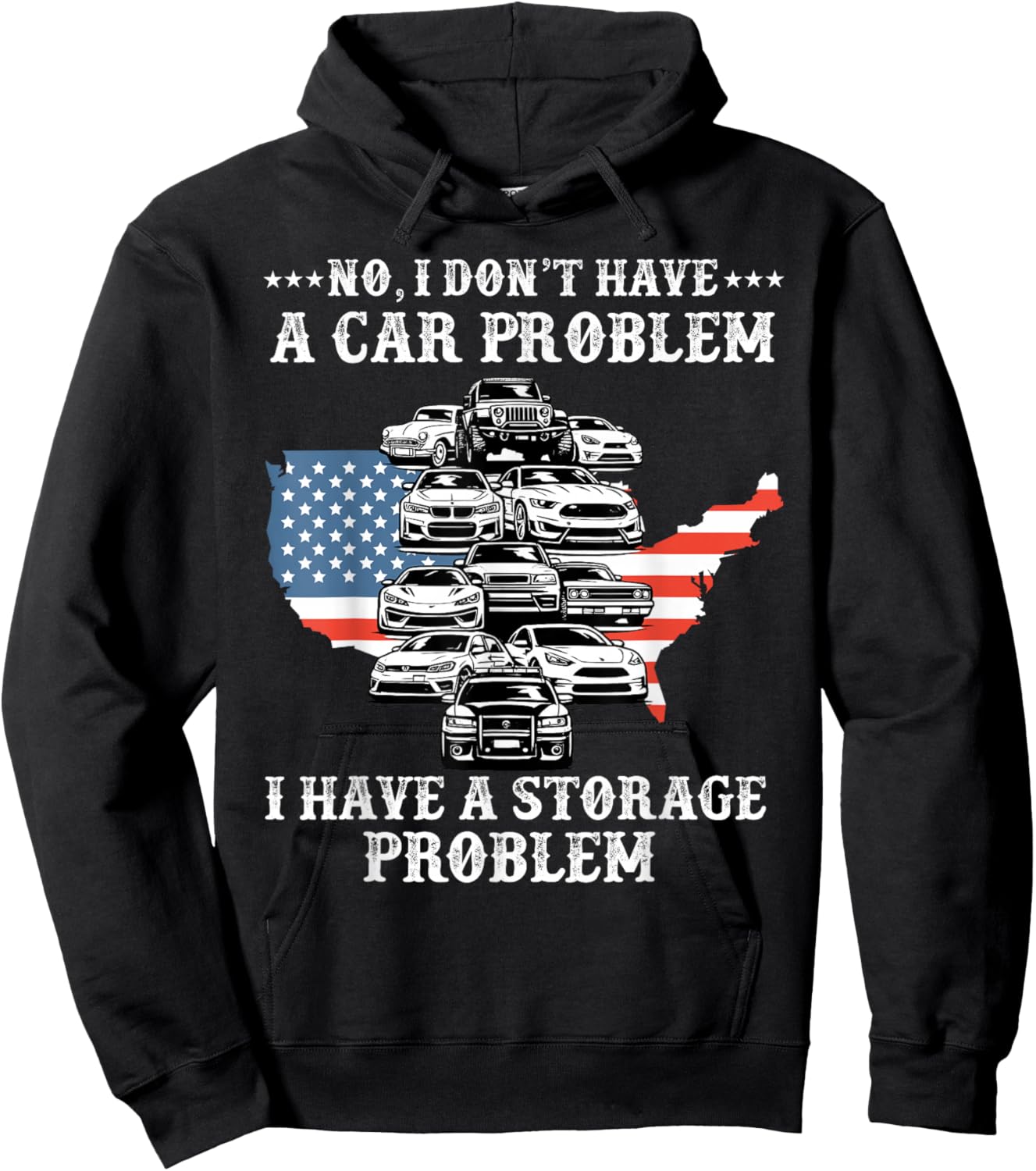 Funny Hoodie - Hoodie | Black