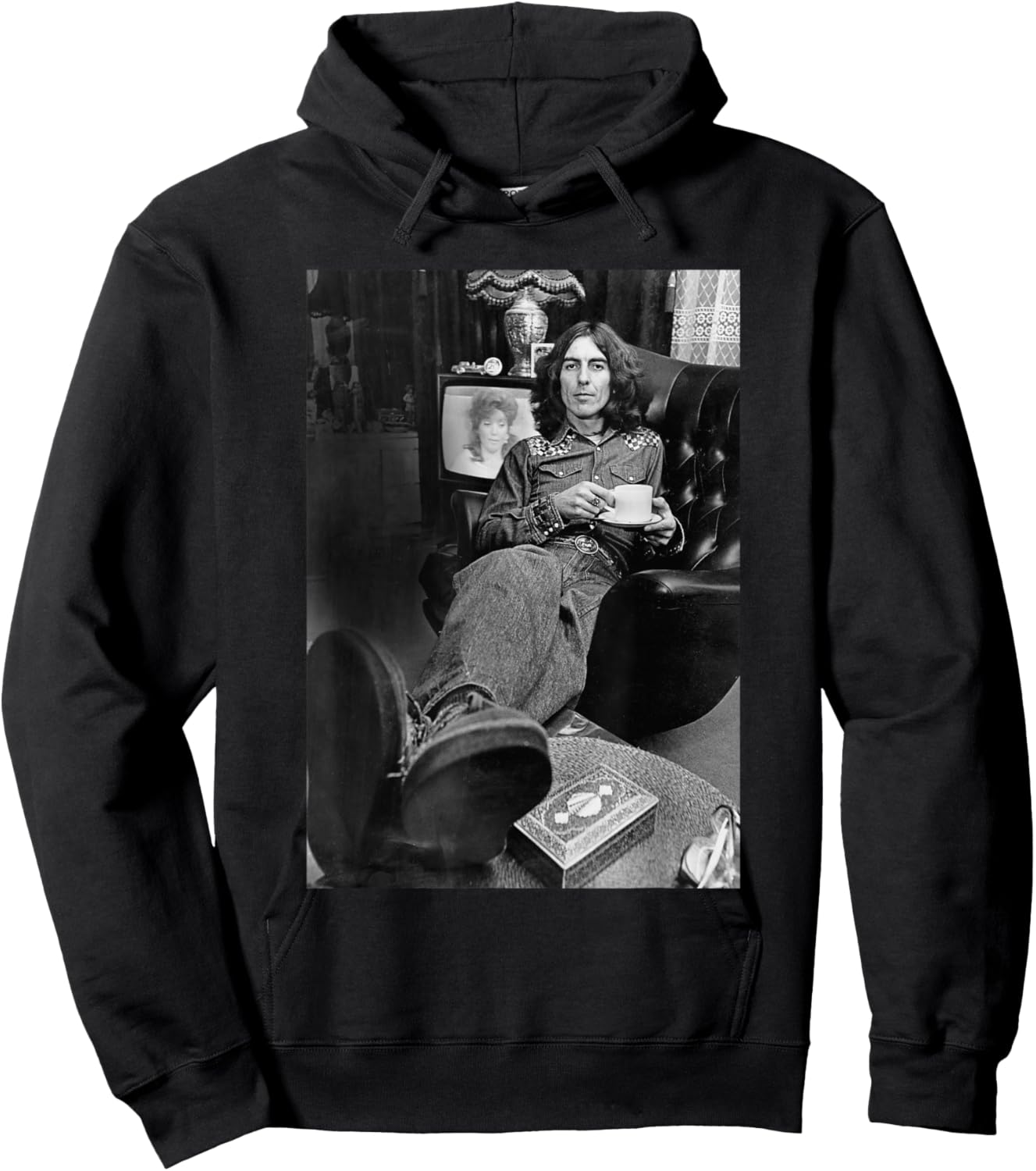 The Beatles George Harrison My Sweet Lord 1976 Hoodie - Hoodie | Black
