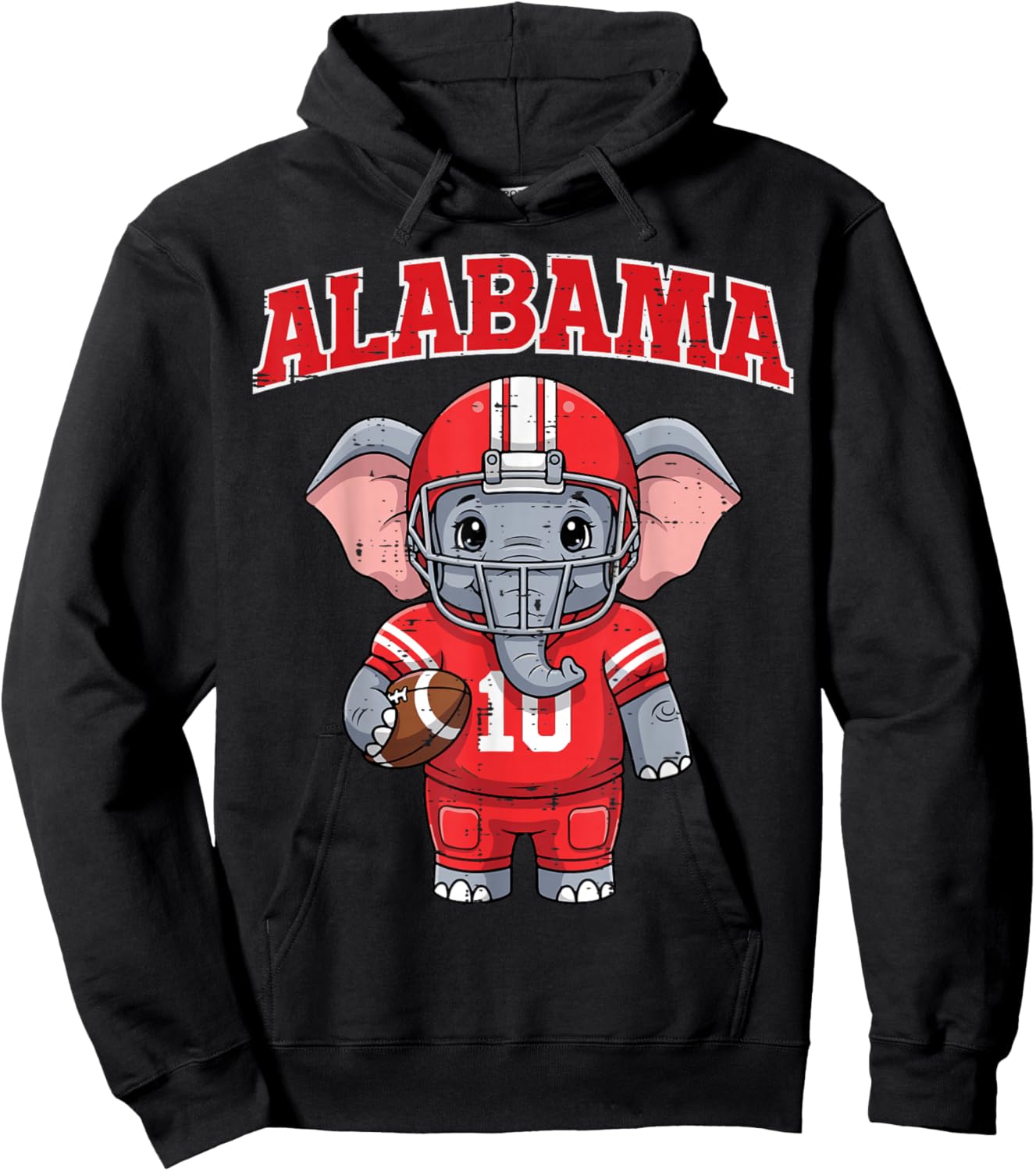 Elephant Cute Animal Men Women Kids Boys Girls Youth Teen Hoodie - Hoodie | Black