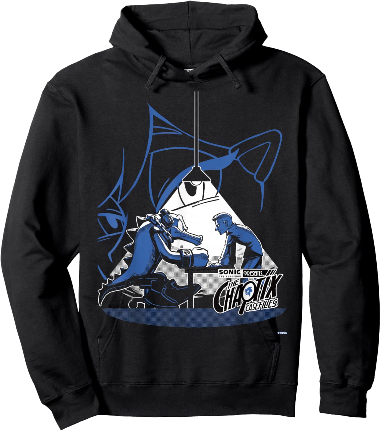 Sonic The Hedgehog Chaotix Casefiles Episode 4 Hoodie - Hoodie | Black