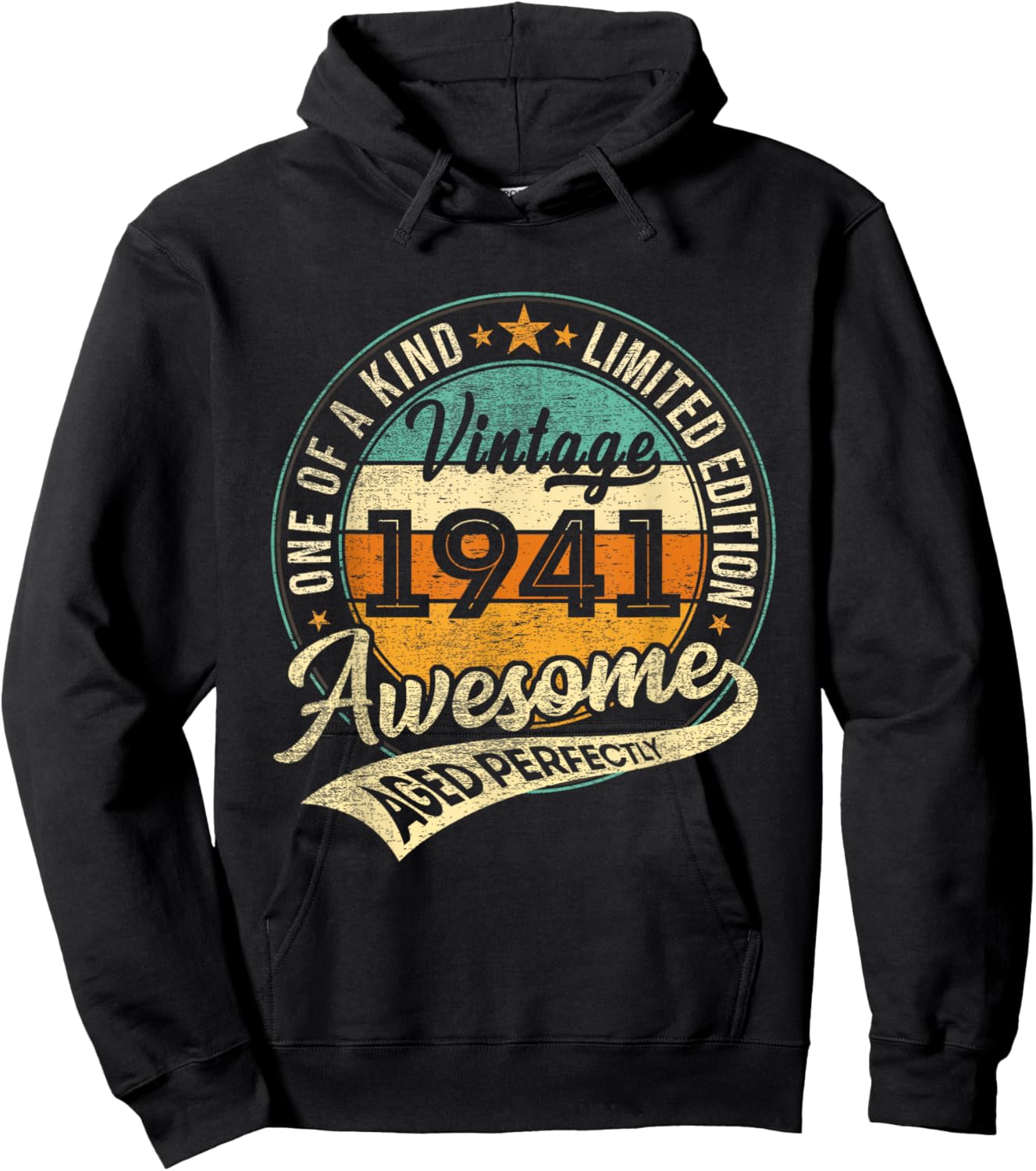 Vintage 1941 Limited Edition 85 Year Old Gifts 85th Birthday Hoodie - Hoodie | Black