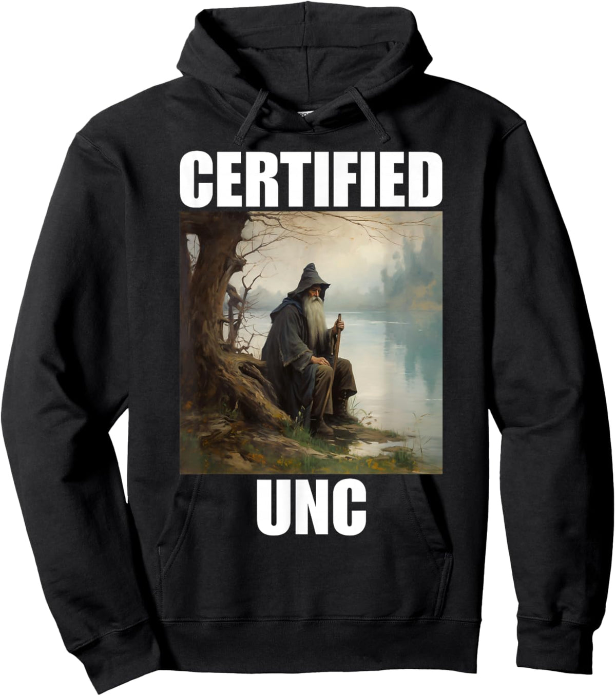 Certified UNC Status Hoodie - Hoodie | Black