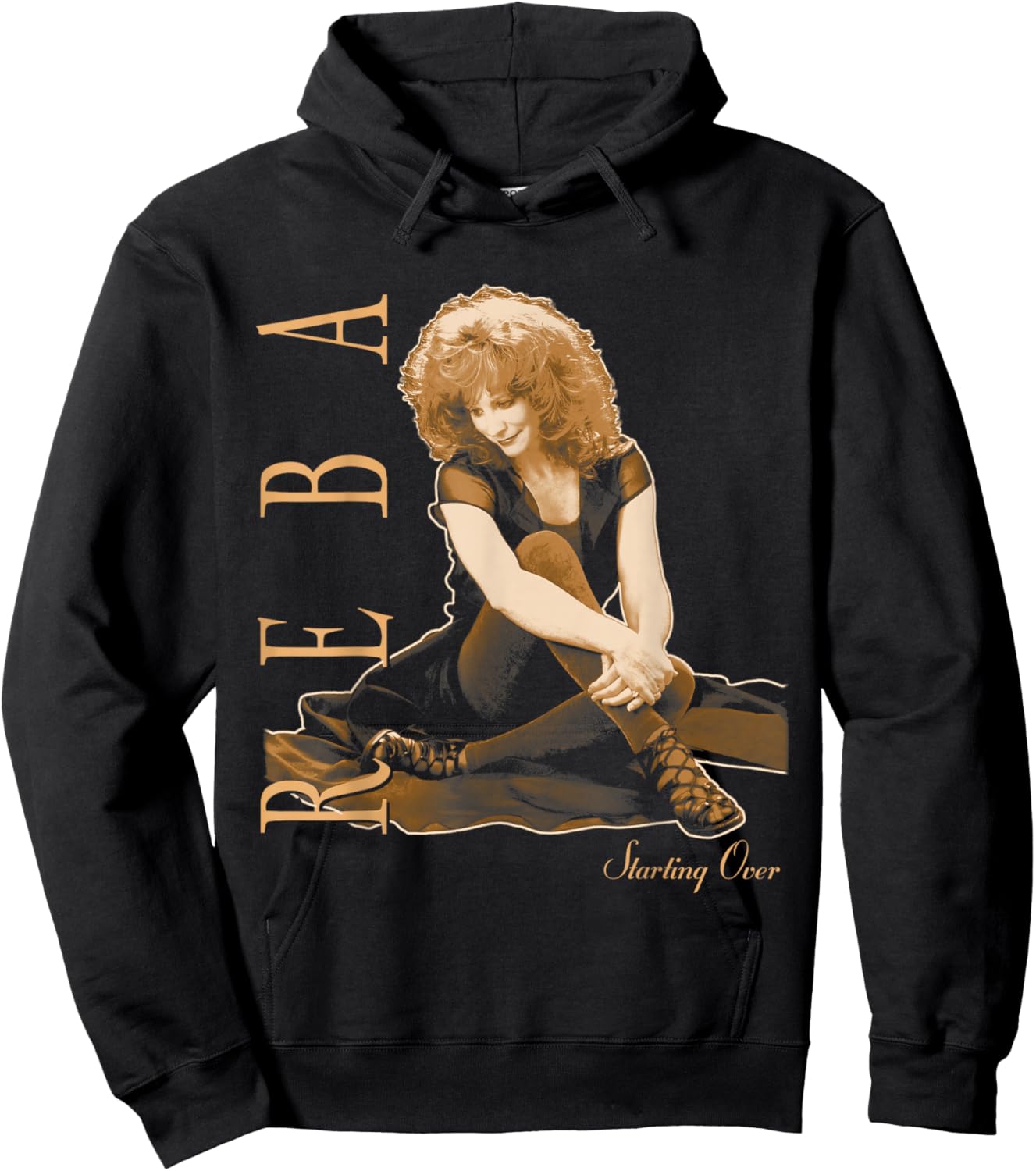 Official Reba McEntire Starting Over Hoodie - Hoodie | Black