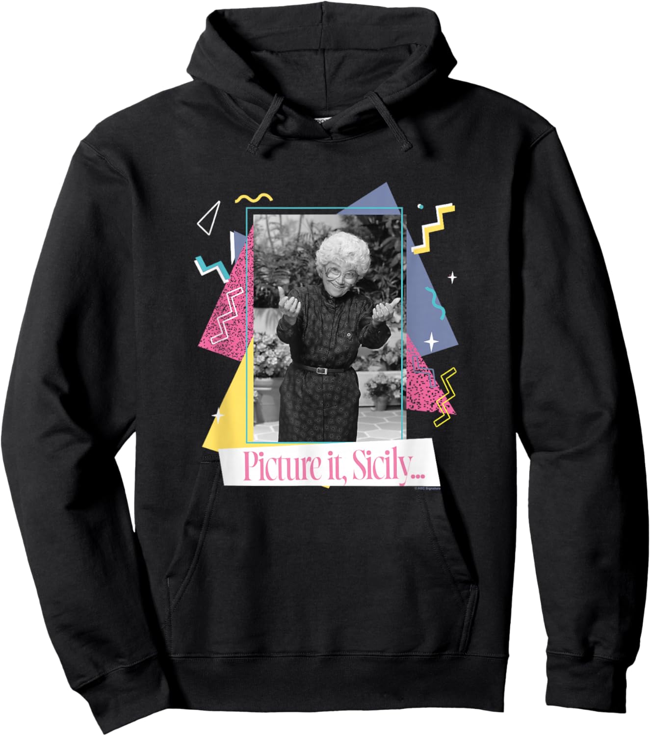 The Golden Girls Sophia Petrillo Picture It, Sicily TV Show Hoodie - Hoodie | Black