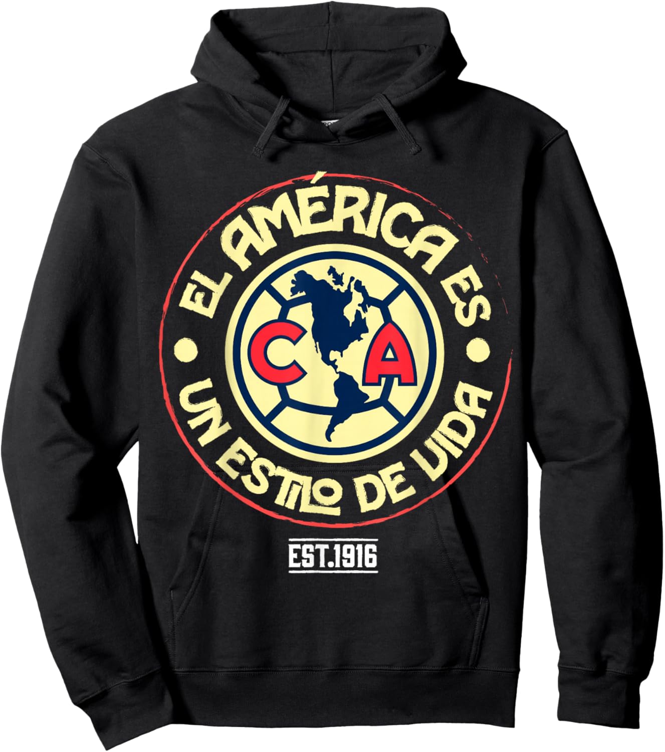 Club America — Soccer is a Way of Life Hoodie - Hoodie | Black