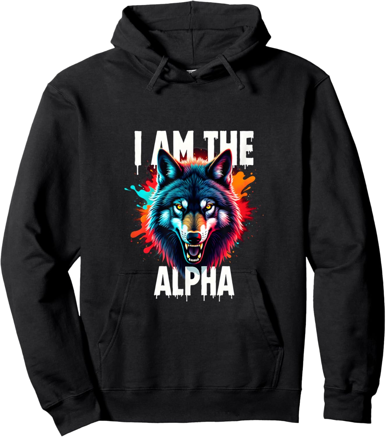 T-Shirt Hoodie - Hoodie | Black