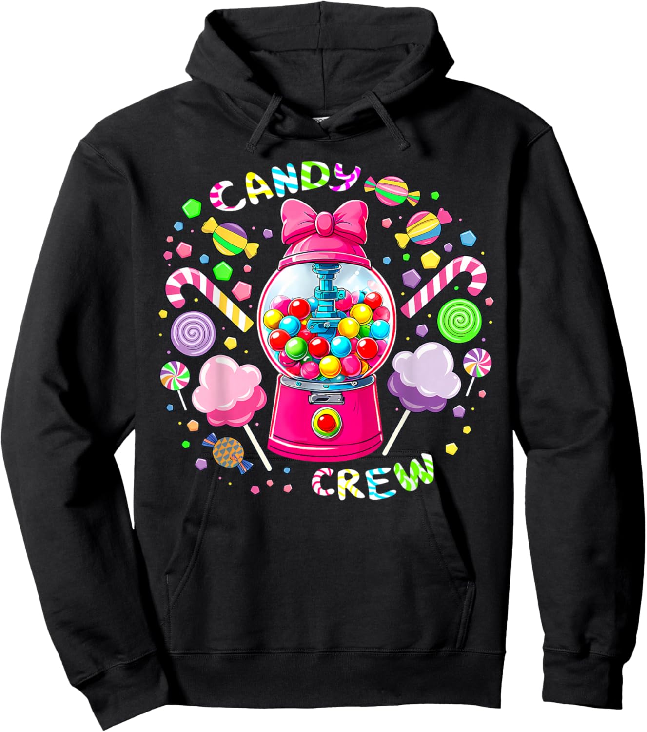 Candy Crew Candy Costume Women Candy Land Sweetie Hoodie - Hoodie | Black
