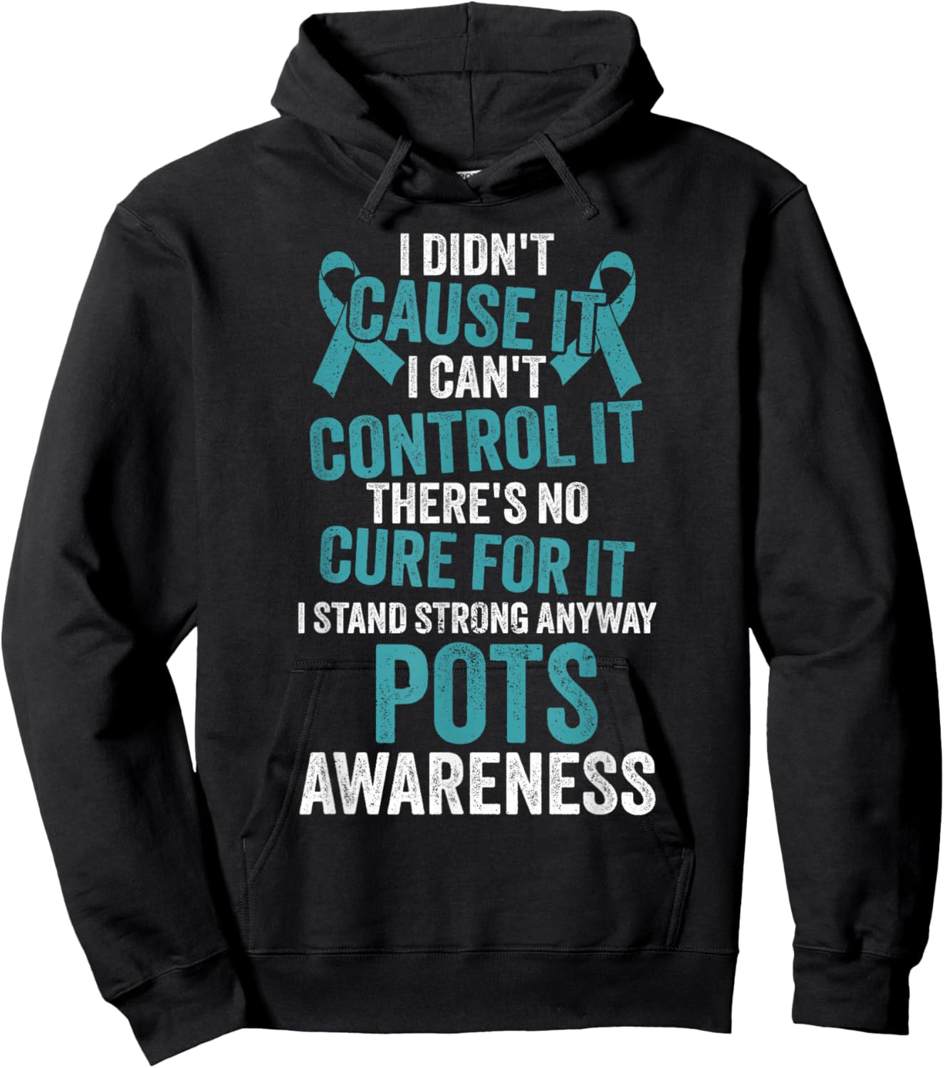 Dysautonomia Awareness Dysautonomy Pots Warrior Hoodie - Hoodie | Black