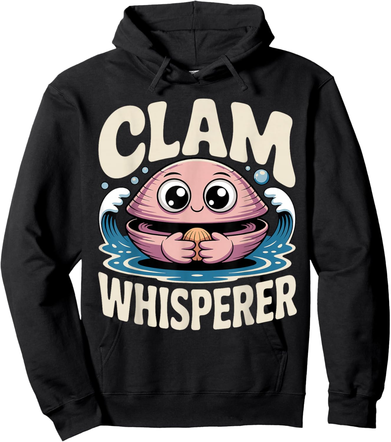 Funny Clam Digging Design Women Clam Digger Clamming Hoodie - Hoodie | Black