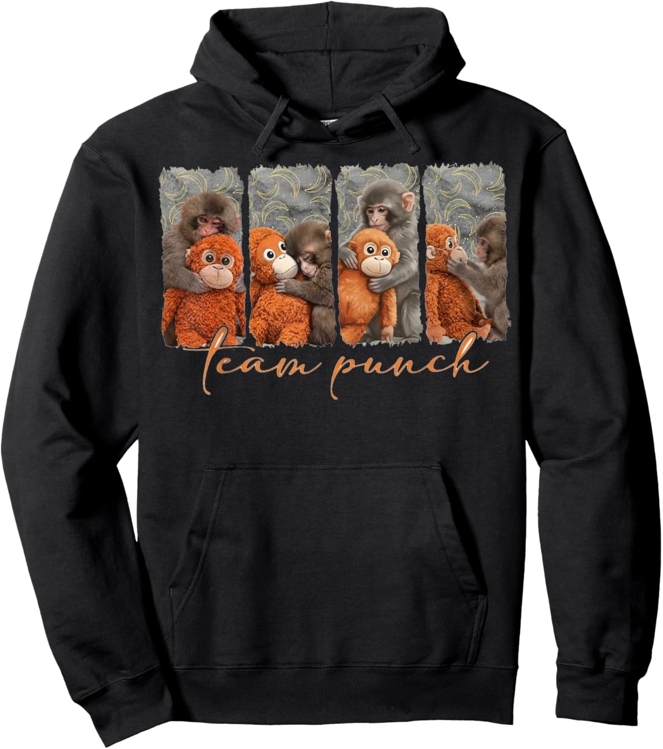 Team Punch Monkey Hoodie - Hoodie | Black