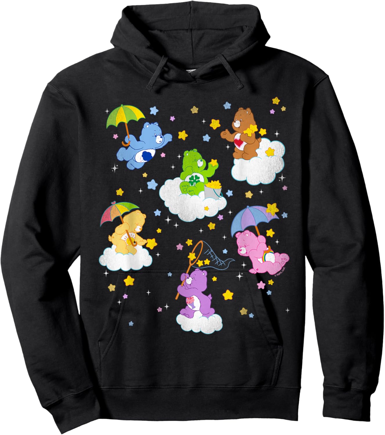 Care Bears Catch a Falling Star Hoodie - Hoodie | Black