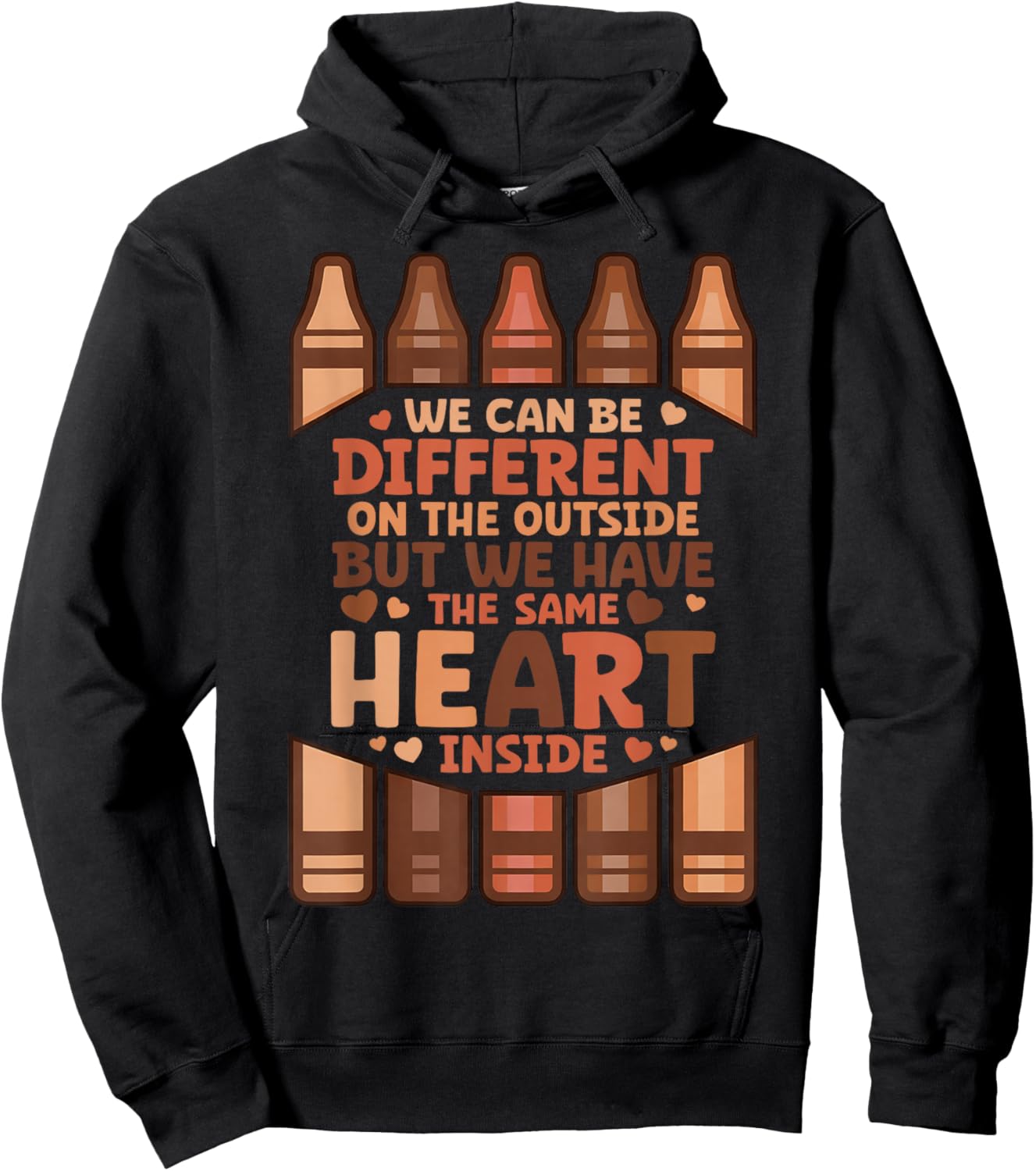 We Can Different On The Outside Black History Men Women Hoodie - Hoodie | Black