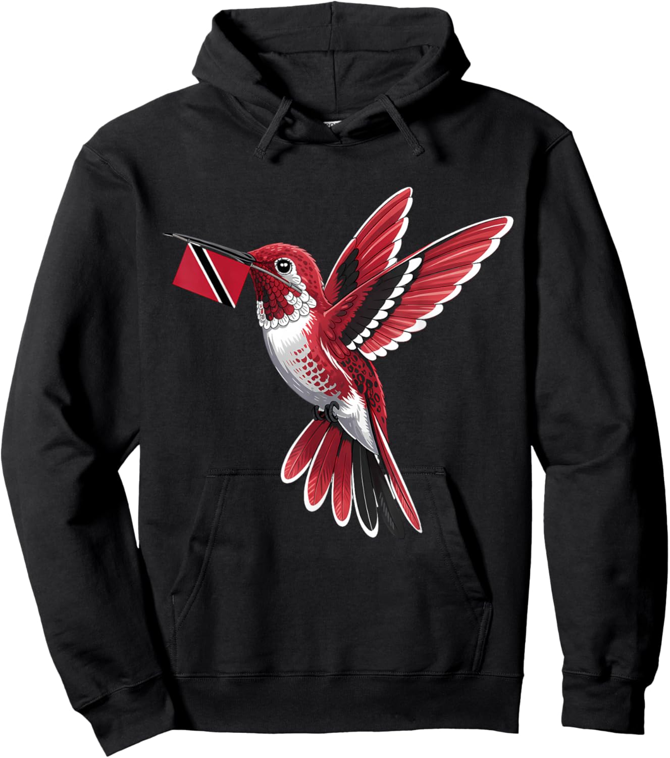 Trinidad and Tobago Flag Trini Flag Roots Trinidadian Hoodie - Hoodie | Black