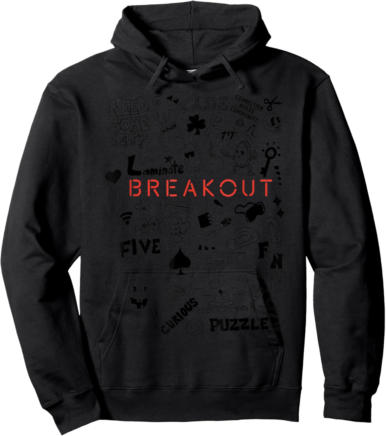 Breakout Insider Games Hoodie - Hoodie | Black