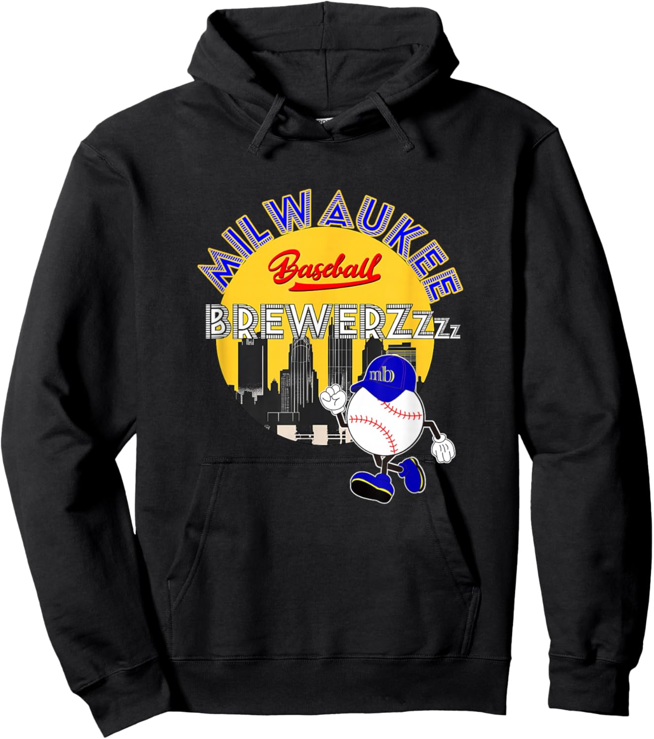 Brew Crew_Sausage Race_003 Hoodie - Hoodie | Black