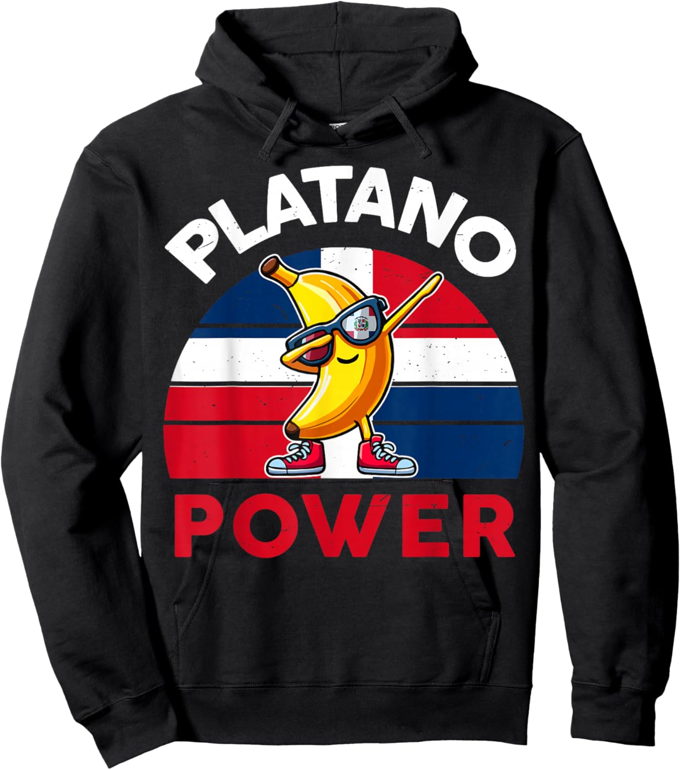 Toddler Boy Dominican Republic Platano Power Flag Platano Hoodie - Hoodie | Black