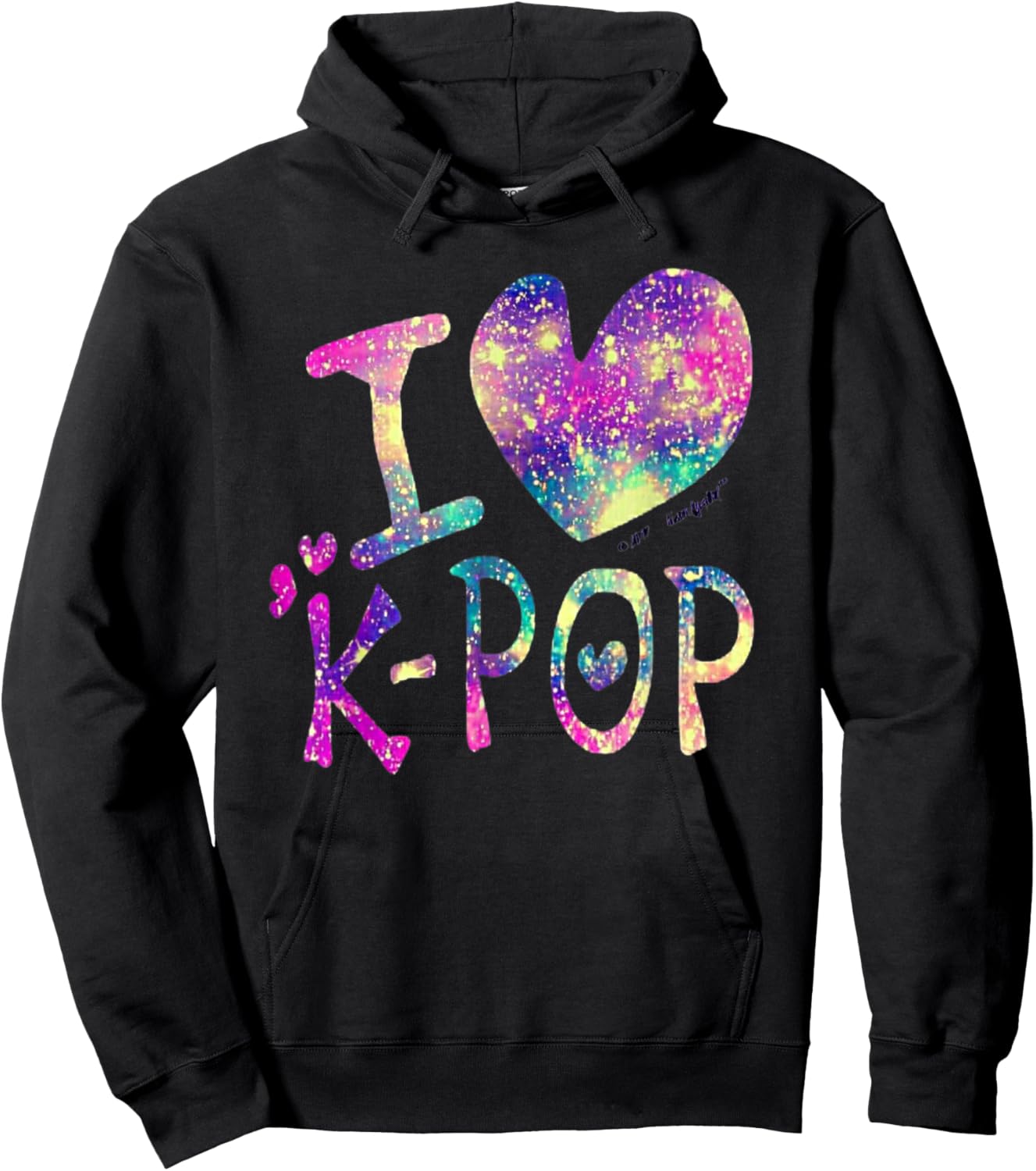 I Love K-POP Demon Group Music Fans T for Girls Kids Movie Hoodie - Hoodie | Black