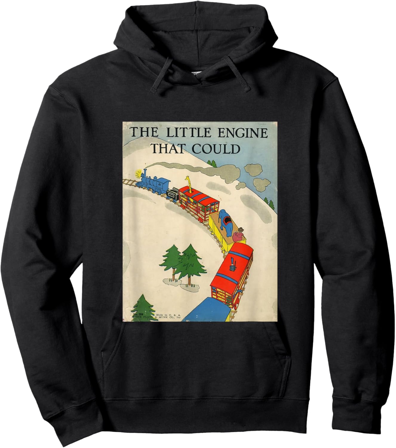 The Little Engine That Could Hoodie - Hoodie | Black