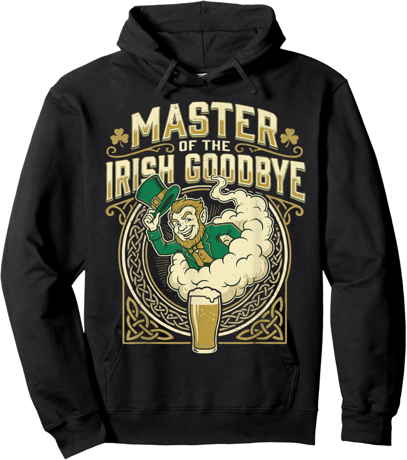 Master of The Irish Goodbye Hoodie - Hoodie | Black