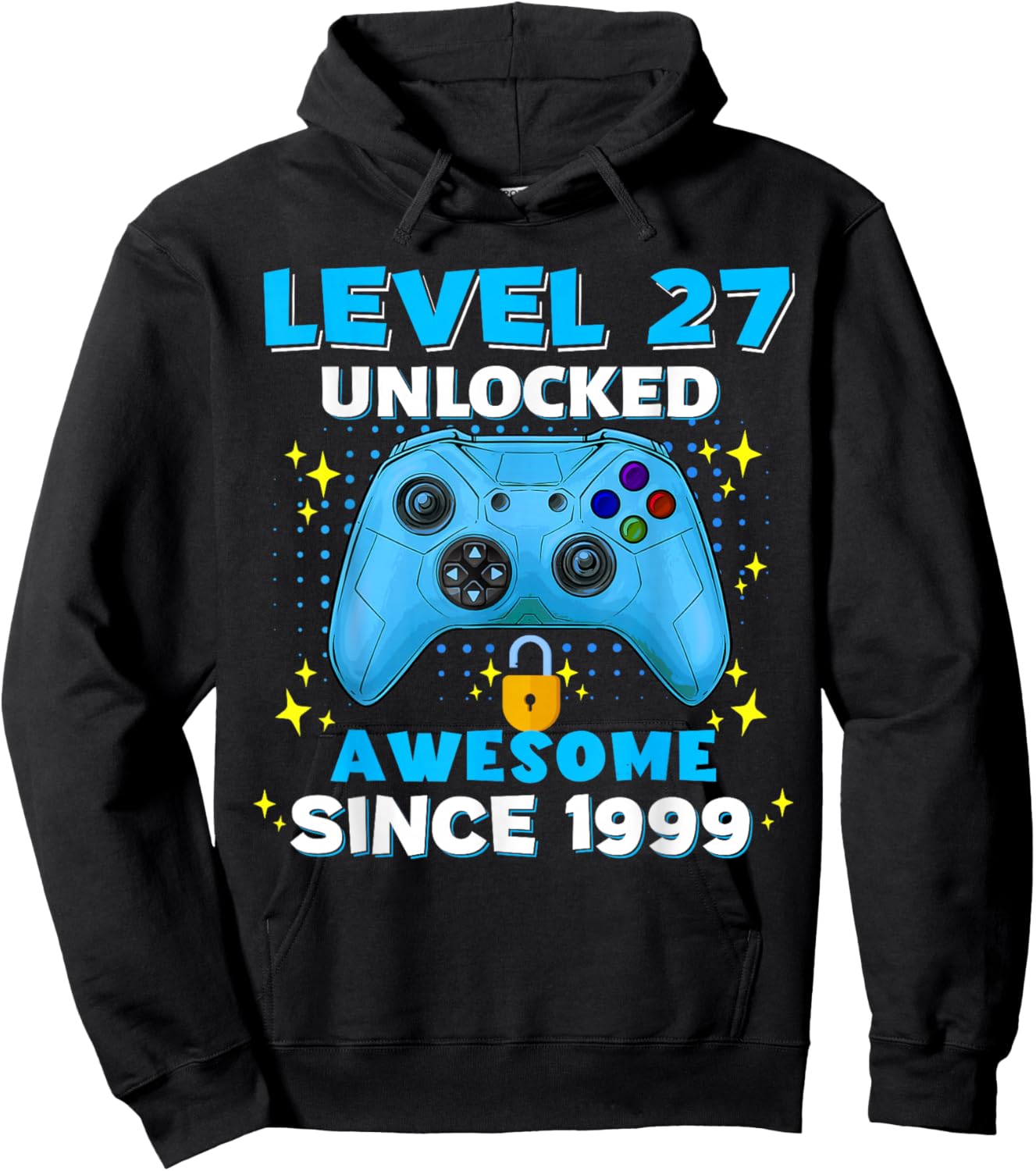 27th Birthday 27 Years Birthday Gifts Hoodie - Hoodie | Black