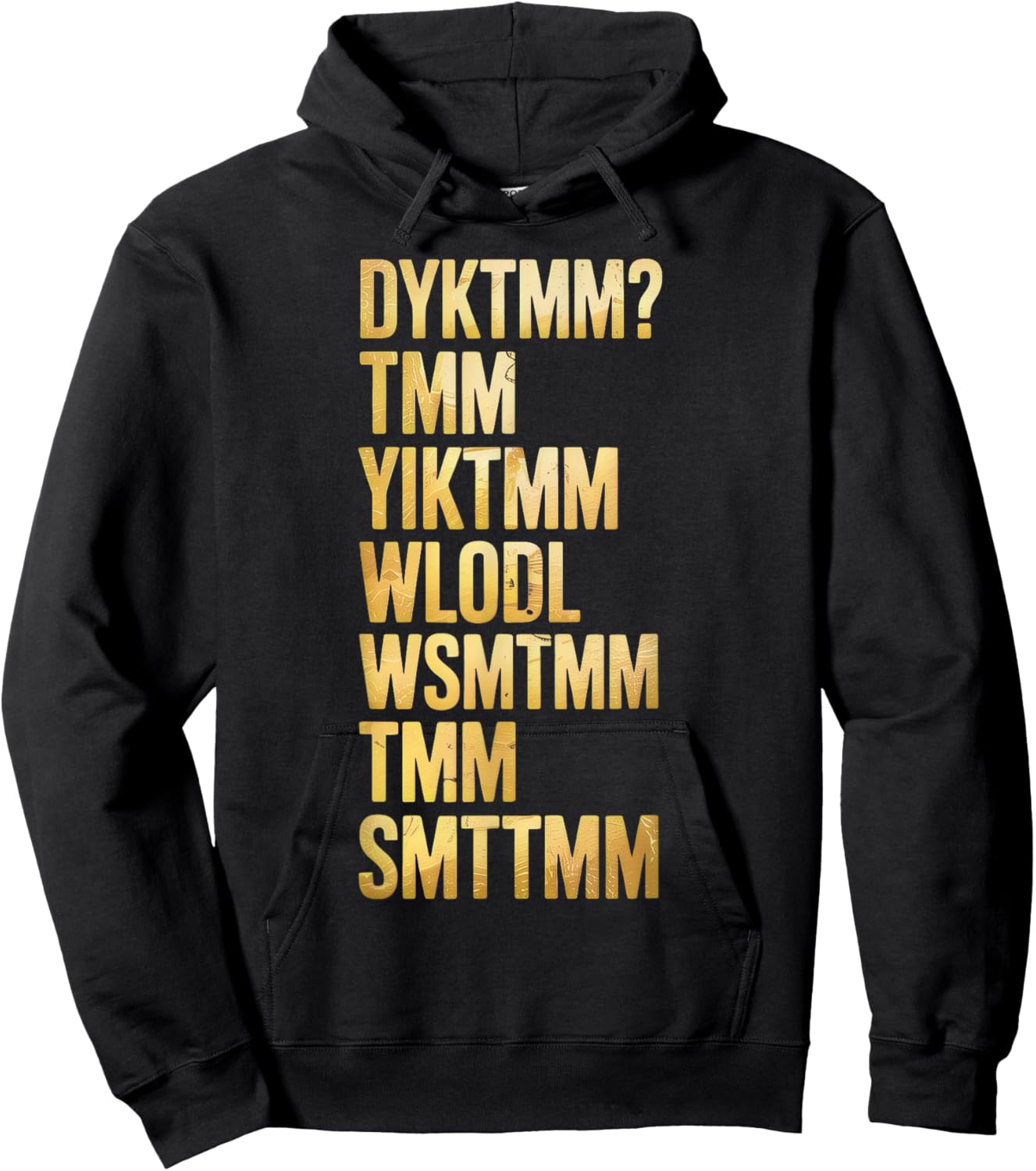 Do You Know The Muffin Man DYKTMM Hoodie - Hoodie | Black