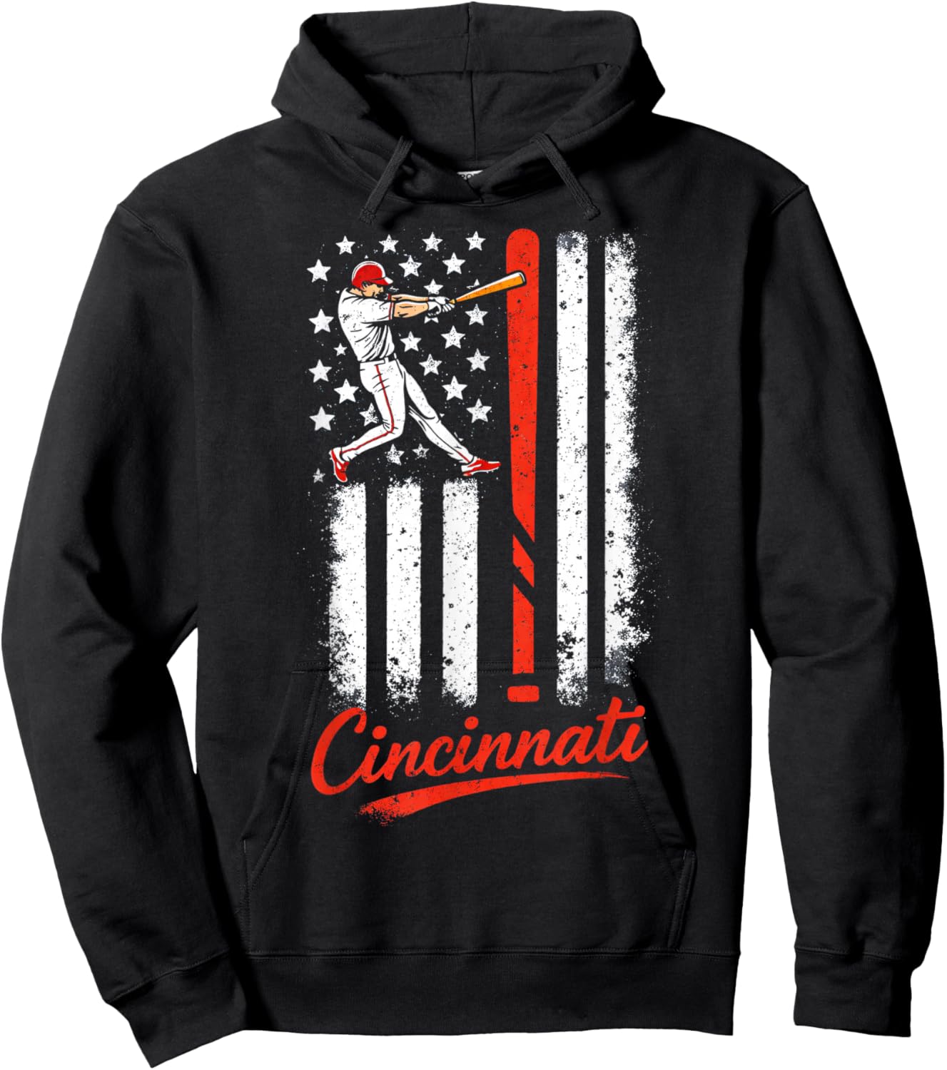 T-Shirt Hoodie - Hoodie | Black