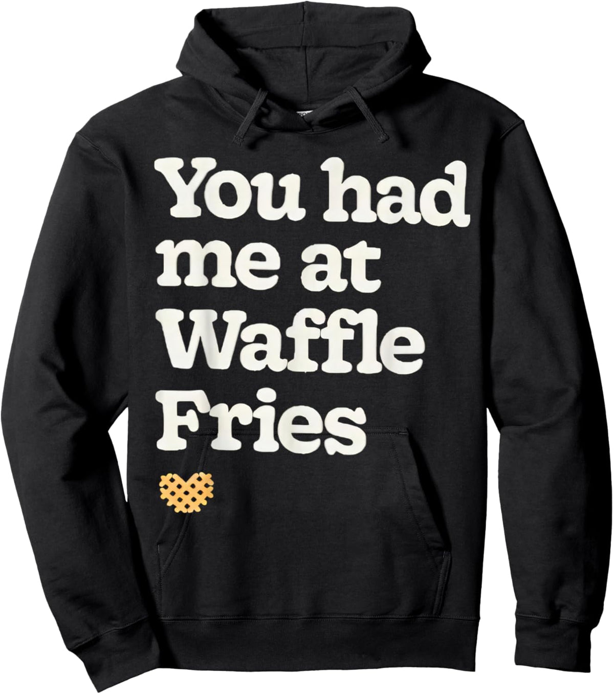 T-Shirt Hoodie - Hoodie | Black
