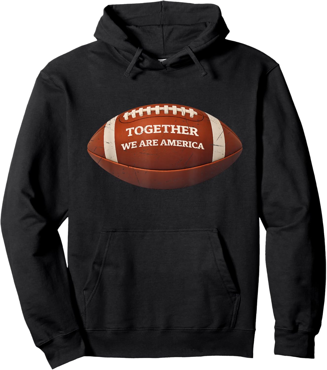 Together We are America Hoodie - Hoodie | Black