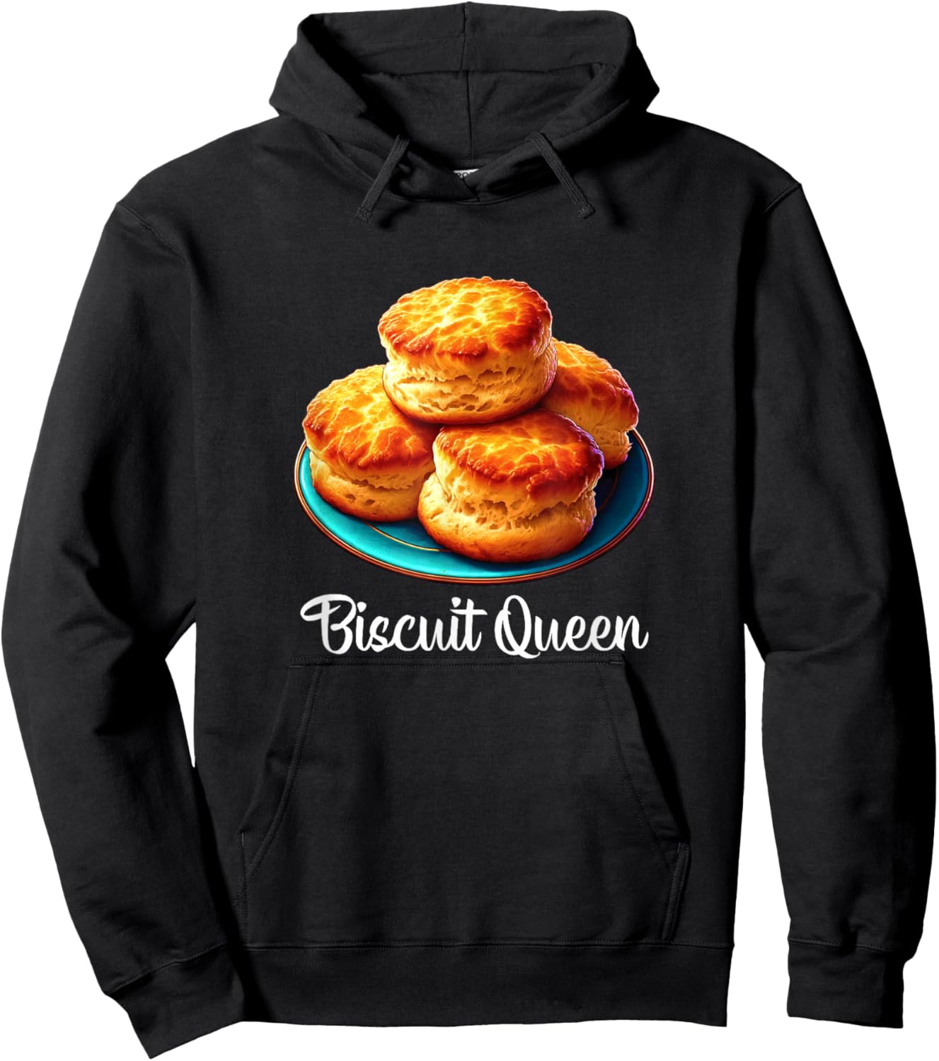 Biscuit Queen Hoodie - Hoodie | Black