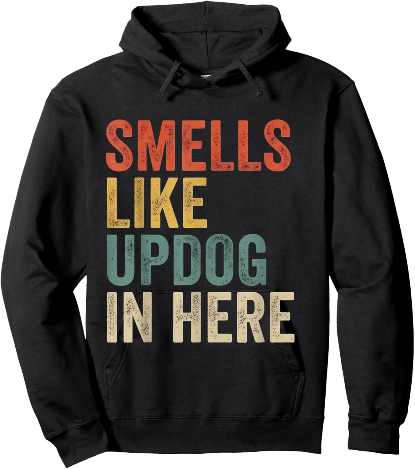 Smells Like Updog in Here Hoodie - Hoodie | Black