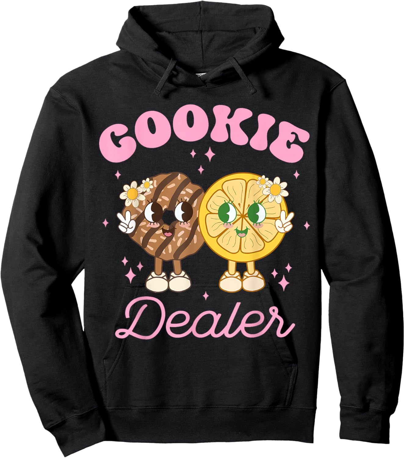 Cookie Dealer, Scout Cookie, Cookie Season Women Girl Hoodie - Hoodie | Black