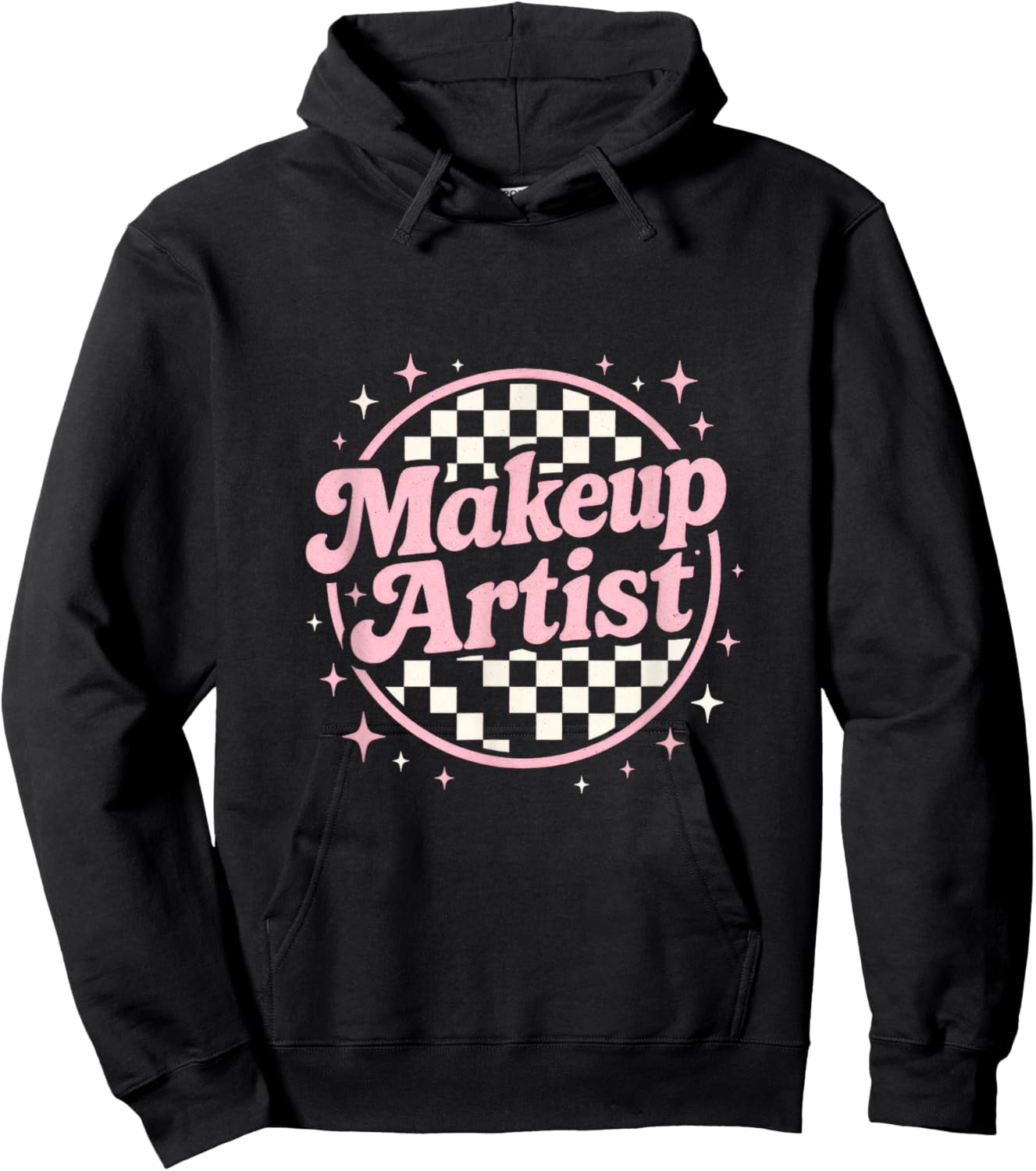 Makeup Artist - Vintage Retro Cosmetology MUA Hoodie - Hoodie | Black