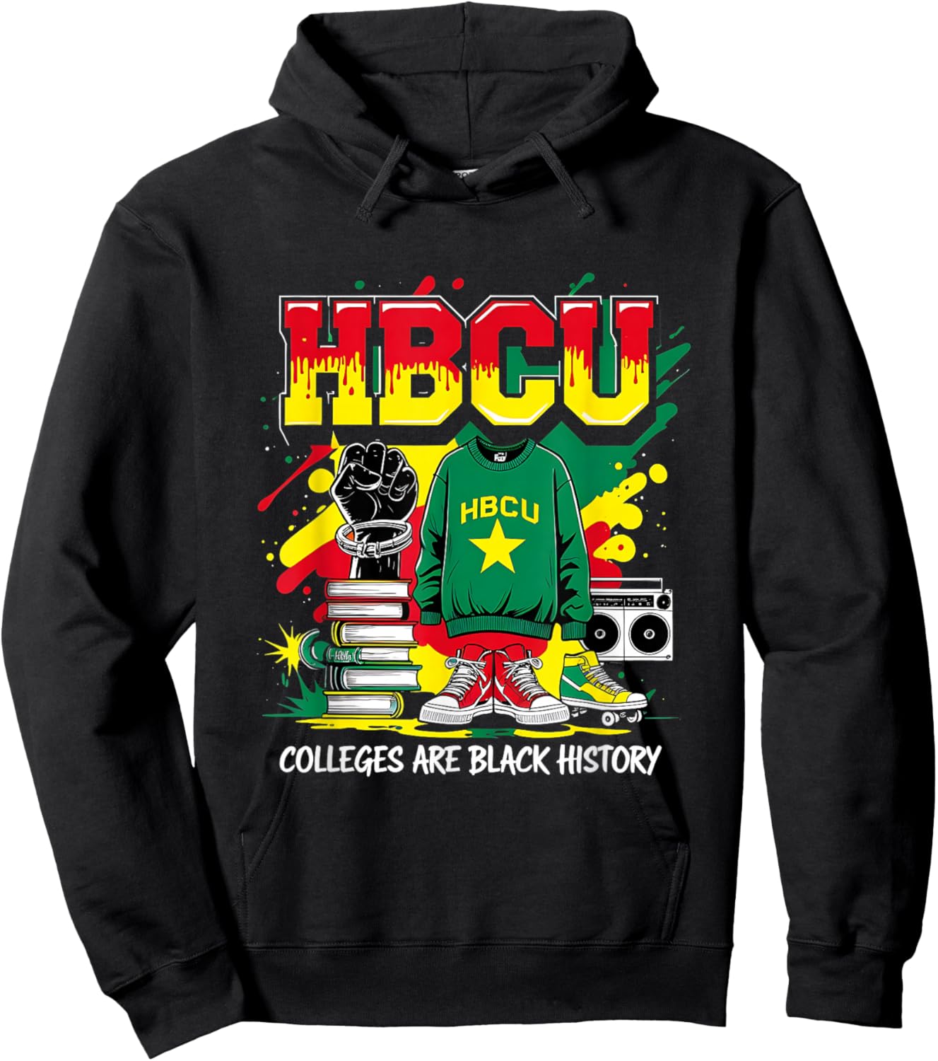 African American HBCU Colleges Black History Students Hoodie - Hoodie | Black