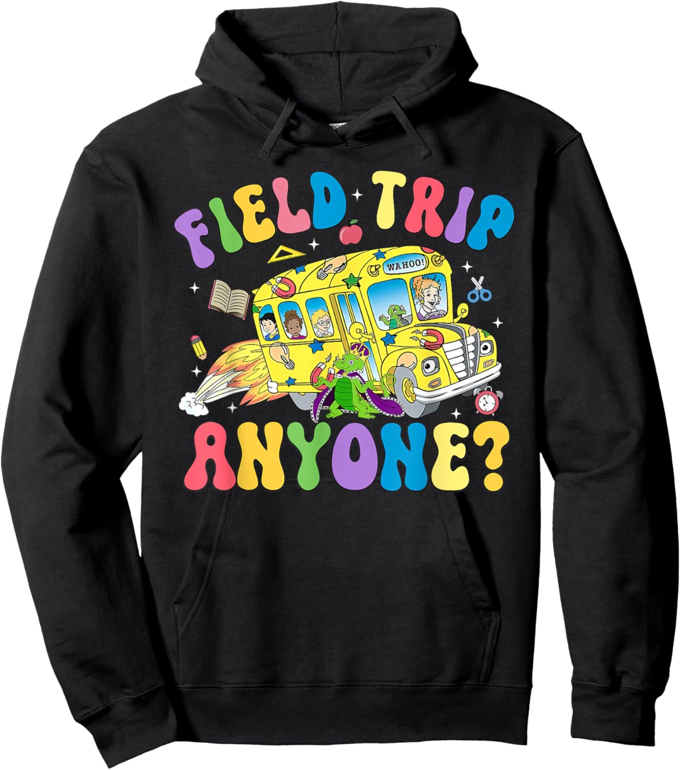 Field Trip Anyone? Field Day Let The Games Begin Fun Day Hoodie - Hoodie | Black