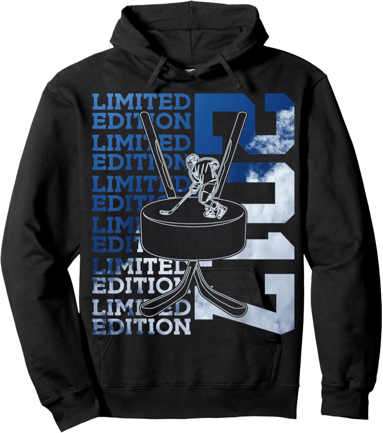 Limited Edition 2017 ICE Hockey 9TH Birthday Hoodie - Hoodie | Black