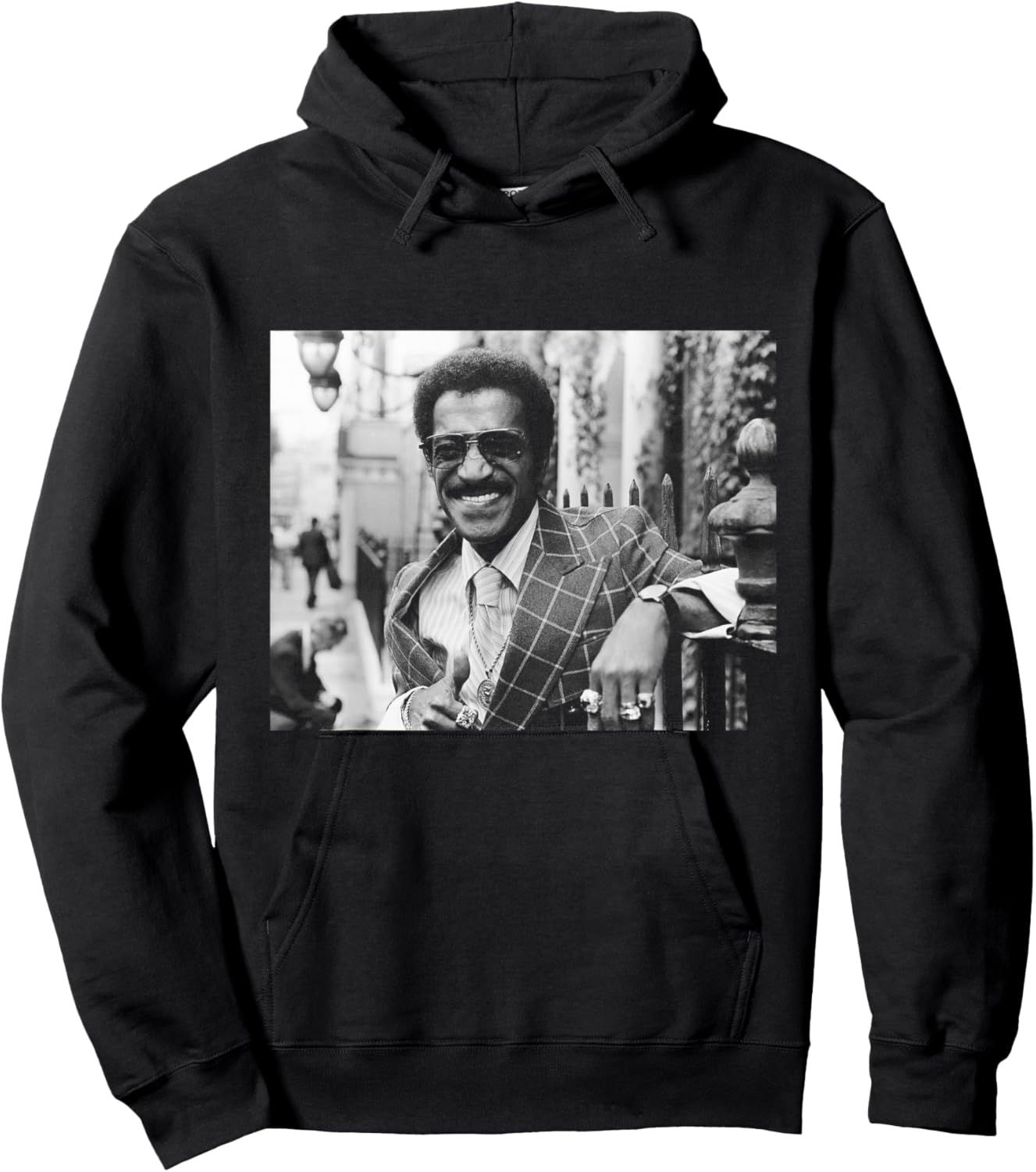 Sammy Davis Jr London Palladium Stage Show 1976 Hoodie - Hoodie | Black