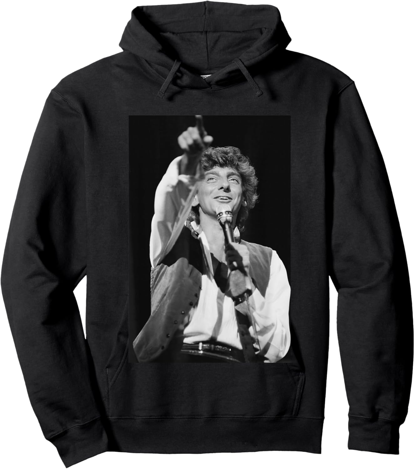 Barry Manilow at Blenheim Palace Live Concert 1983 Hoodie - Hoodie | Black