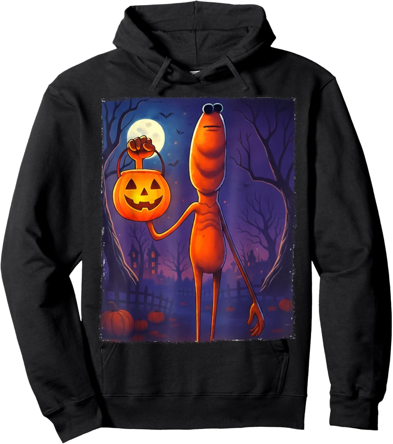 Marcus The Worm Halloween Custome Hoodie - Hoodie | Black