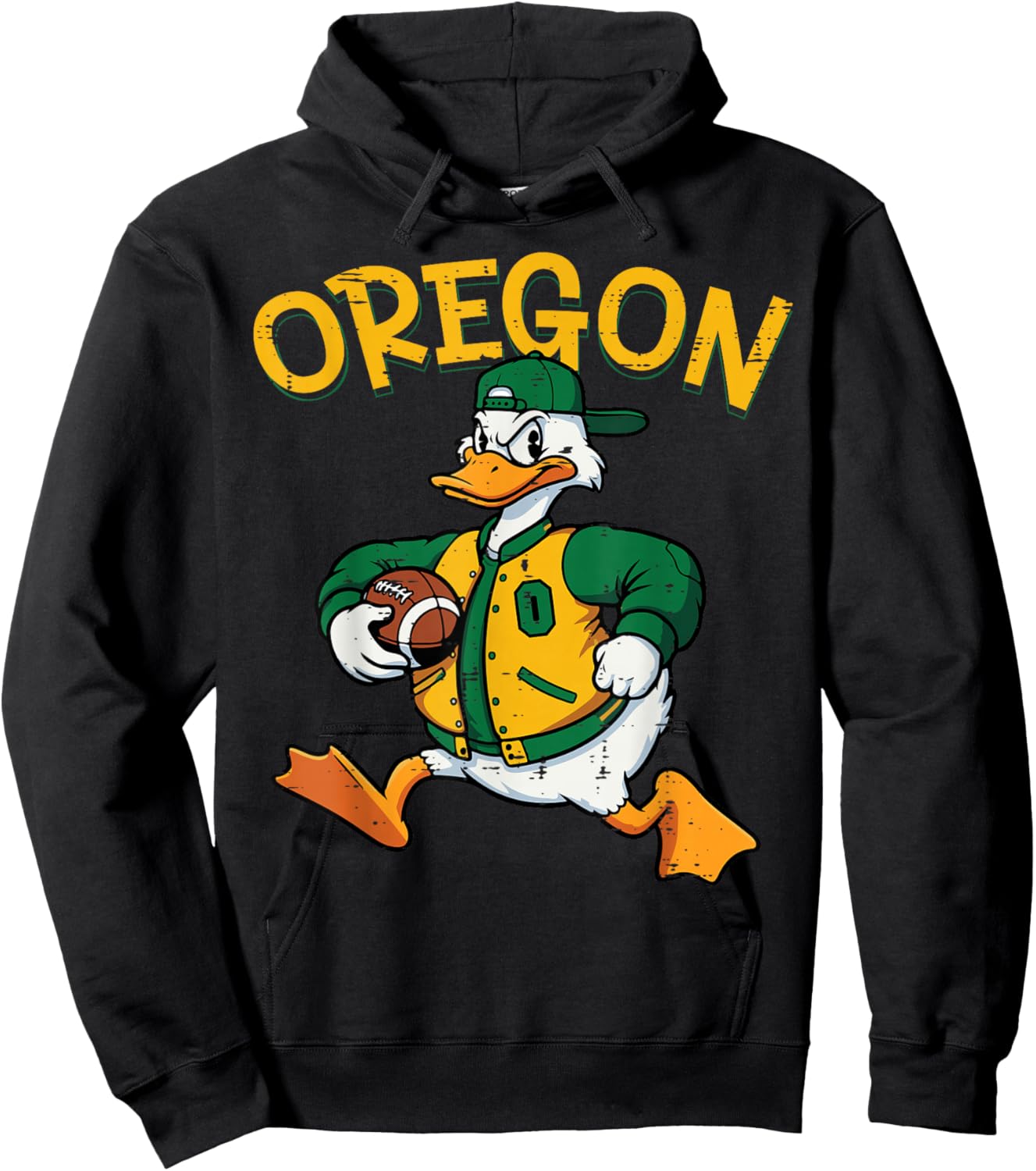 Duck Men Women Boys Girls Youth Kids Teen Hoodie - Hoodie | Black