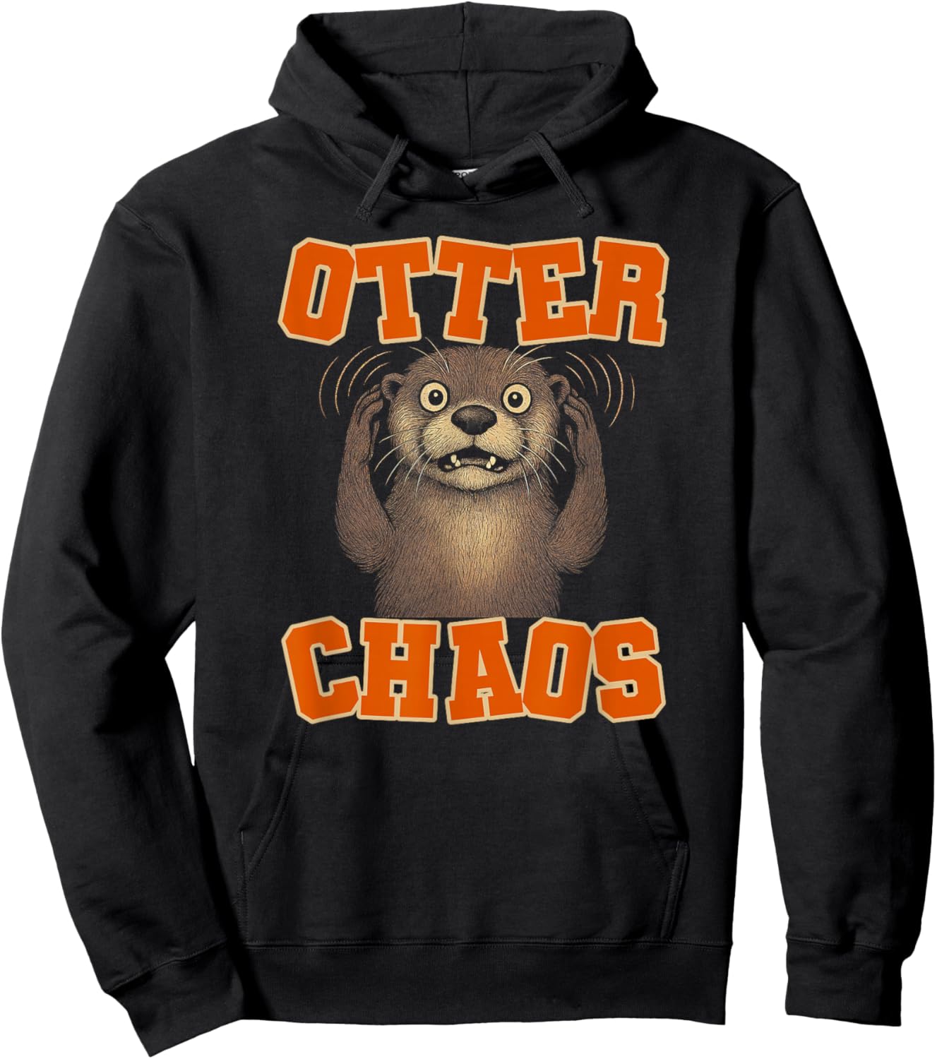 Otter Chaos Hoodie - Hoodie | Black