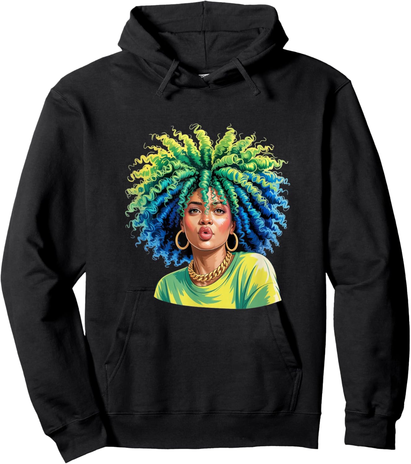 Mixed Girl Magic - Biracial Women Empowerment Hoodie - Hoodie | Black
