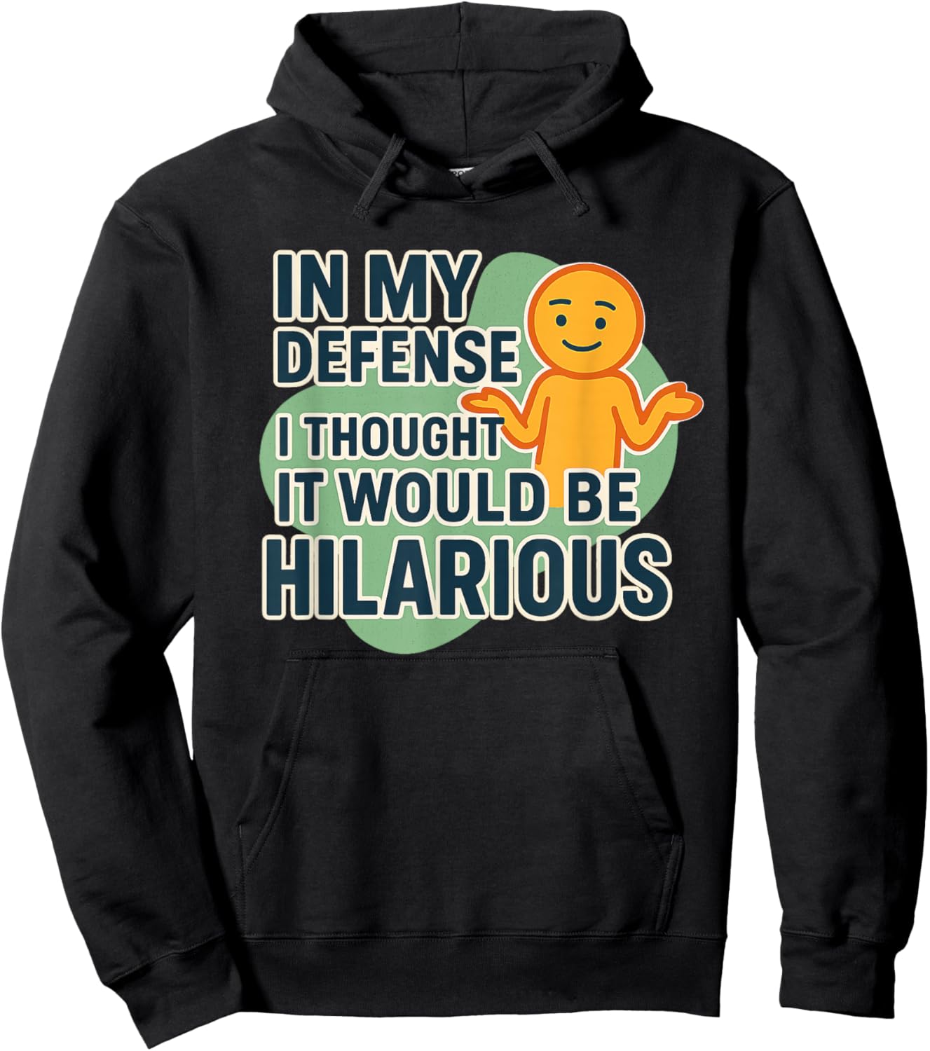 I Swear It was Gonna Be Funny Hoodie - Hoodie | Black