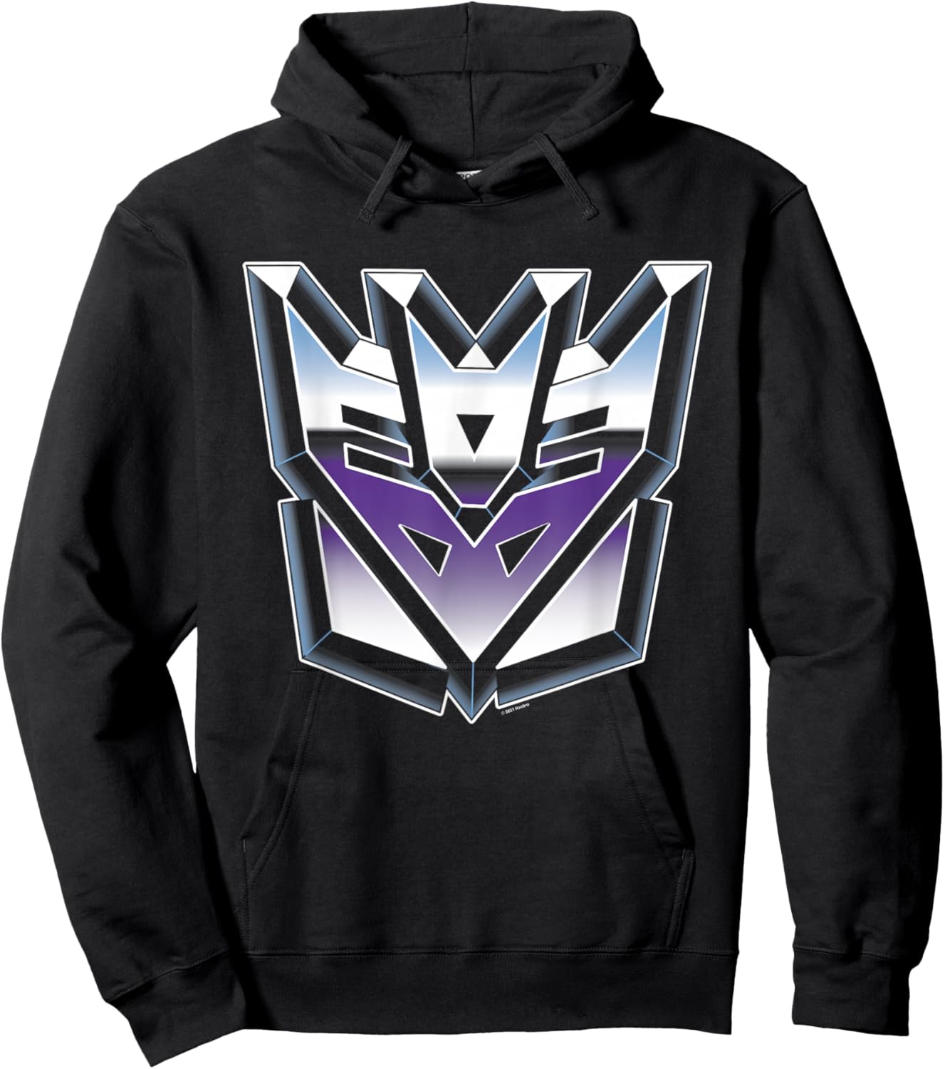 Transformers 3D Decepticon Sigil Hoodie - Hoodie | Black