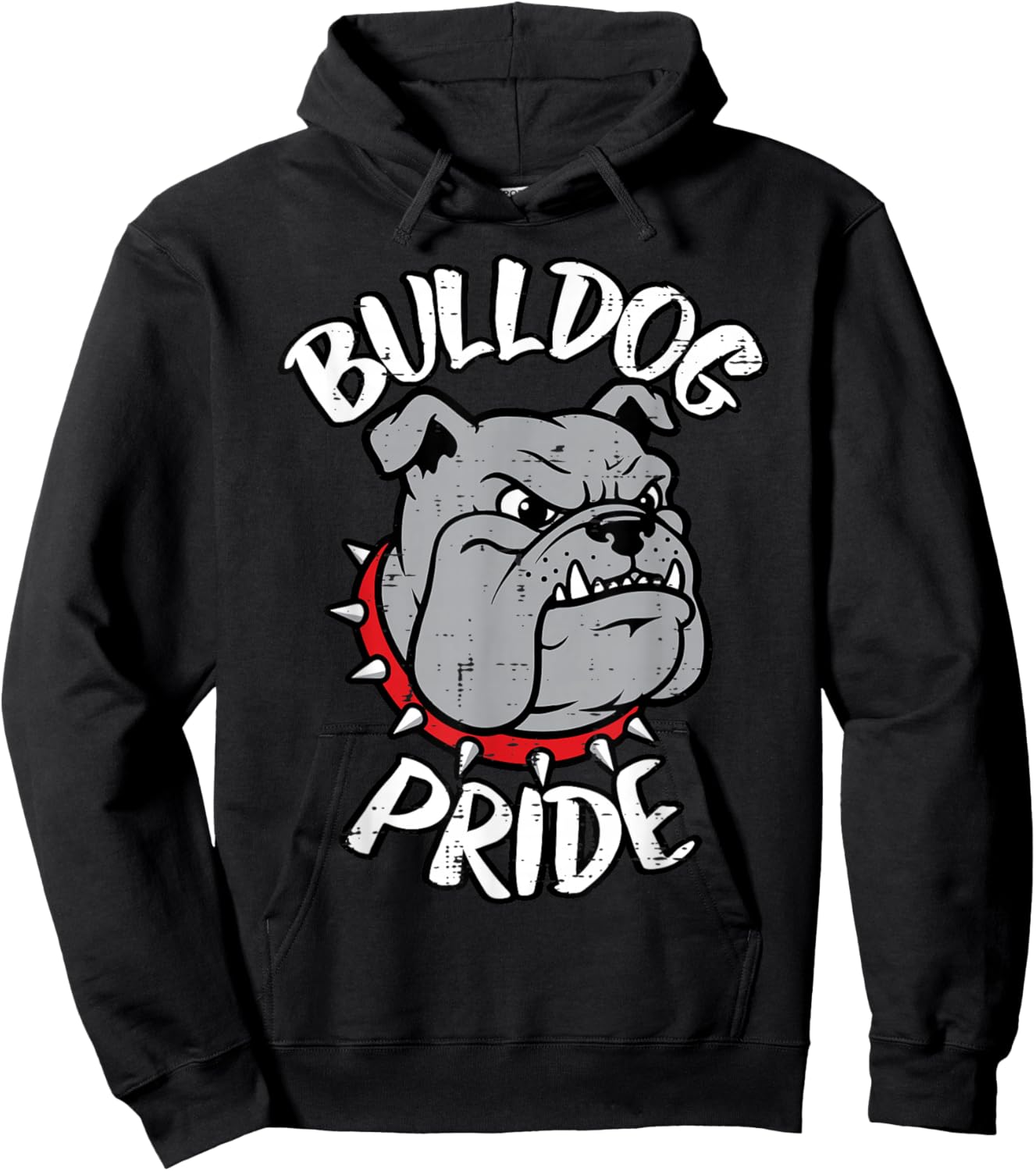 Bulldog Pride Girls Youth Teen Kids Men Boys Women Hoodie - Hoodie | Black