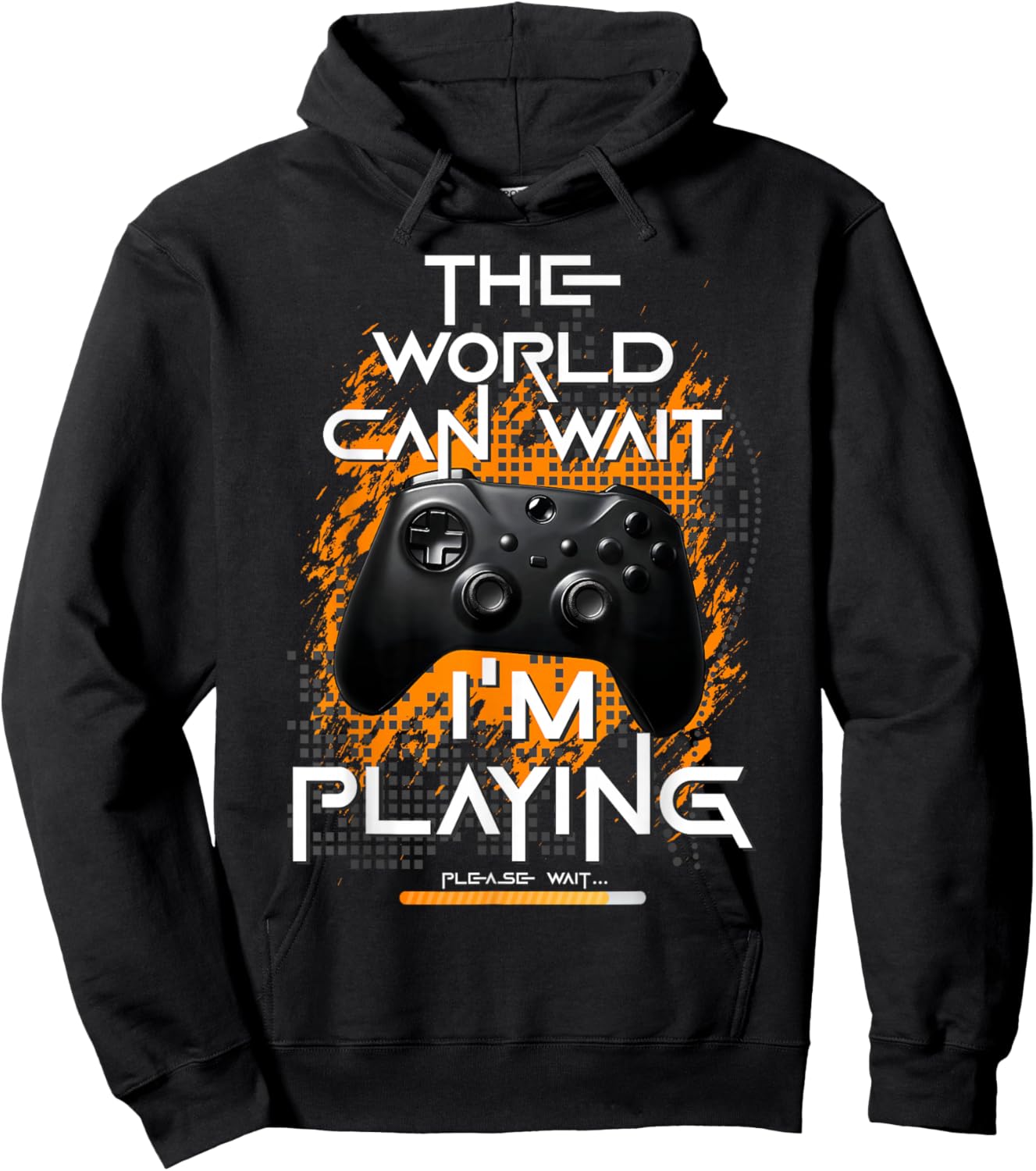 Gamer man Teen Gaming Enthusiast Video Games Console Funny Hoodie - Hoodie | Black