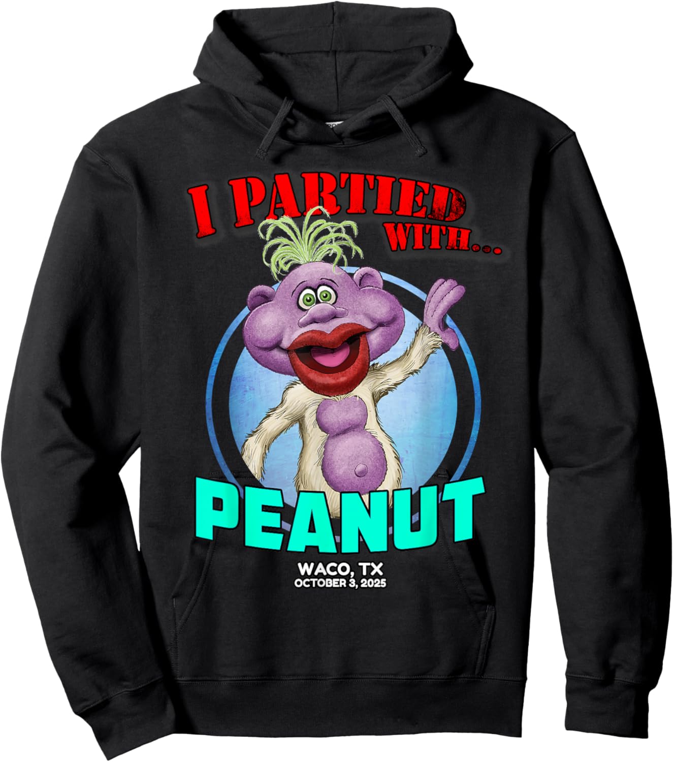 Peanut Waco, TX (2025) Hoodie - Hoodie | Black