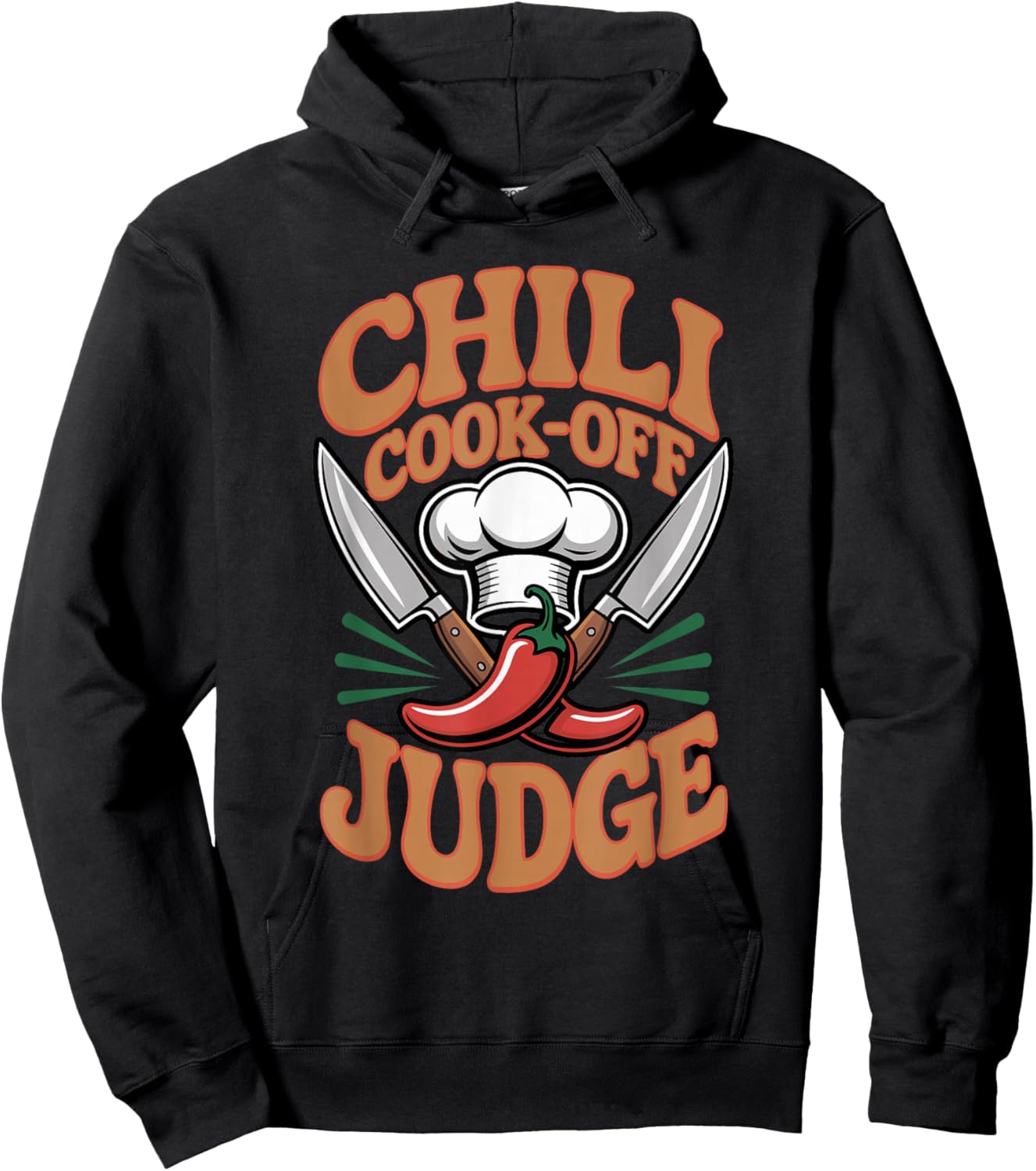 Chili Cook Off Judge Cooking Culinary Food Chef Cook Hoodie - Hoodie | Black